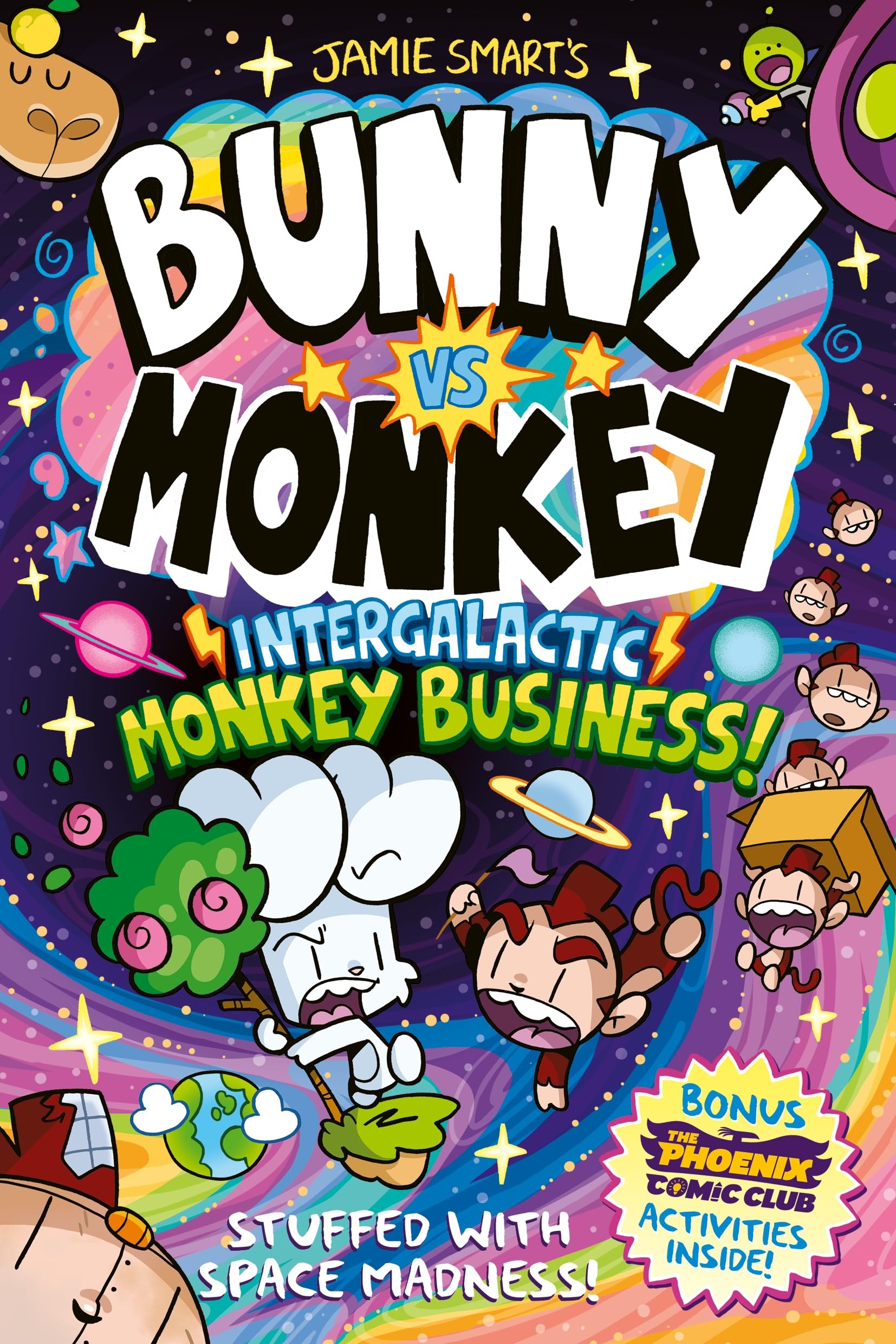 Bunny vs Monkey: Intergalactic Monkey Business! by Jamie Smart | Paperback 1