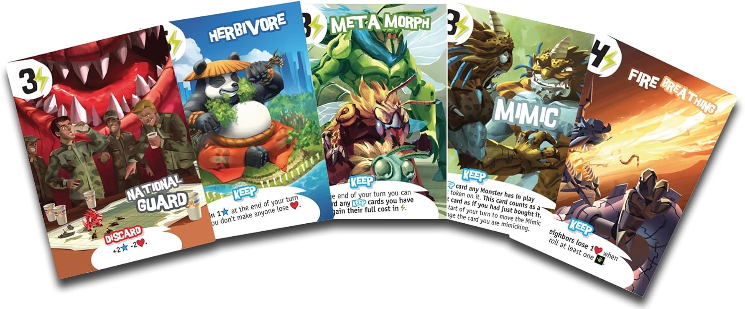 Iello King of Tokyo Game (2016 Edition) Miniature Board Game 3