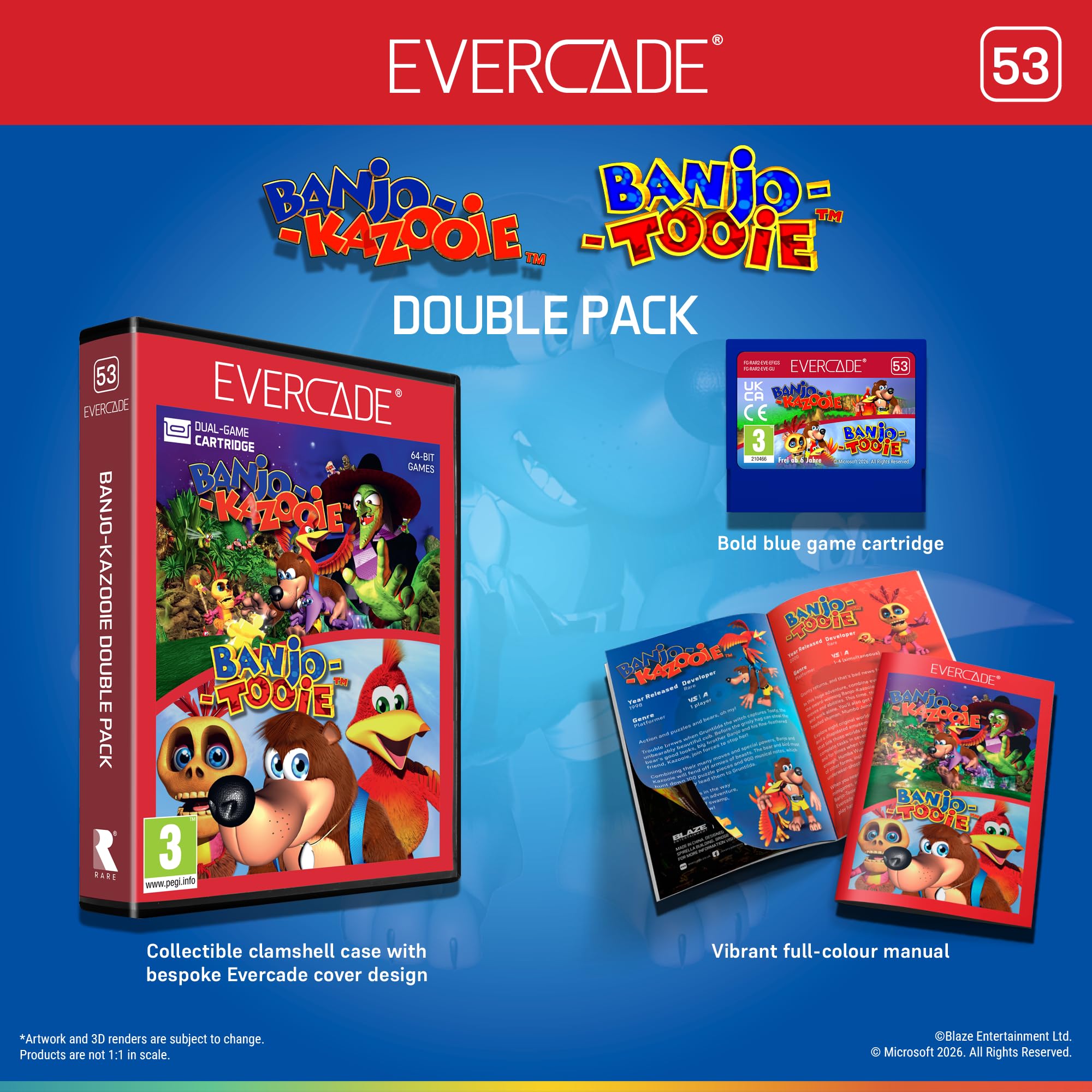 Banjo-Kazooie Double Pack [Evercade] 8
