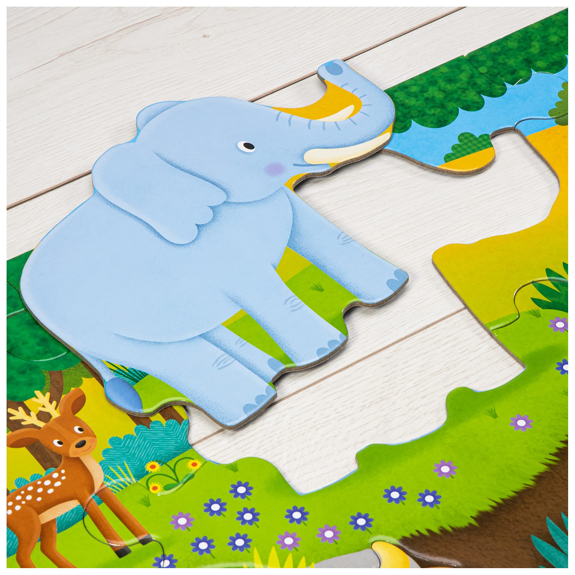 Galt Giant Floor Puzzle - Alphabet Animals Educational Puzzle for Kids Ages 3-6 2