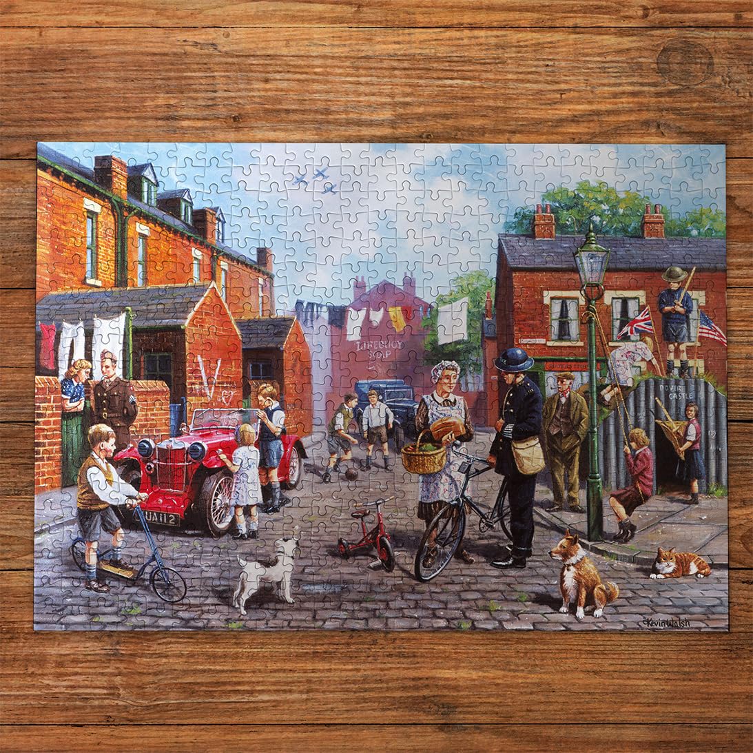 Gibsons Britain at War Jigsaw Puzzle - 500 Pieces, 48 x 34 cm | Recycled Board 2