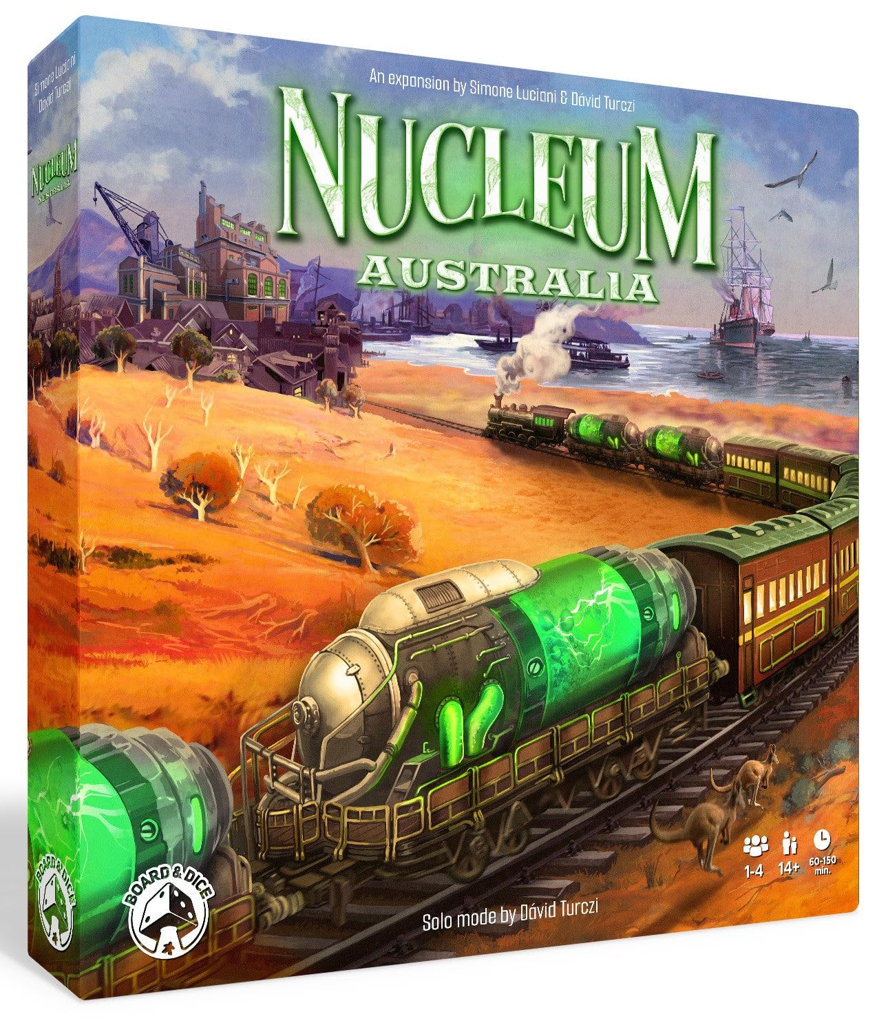 Board & Dice Nucleum: Australia (Exp.) | Strategy Board Game Expansion 1