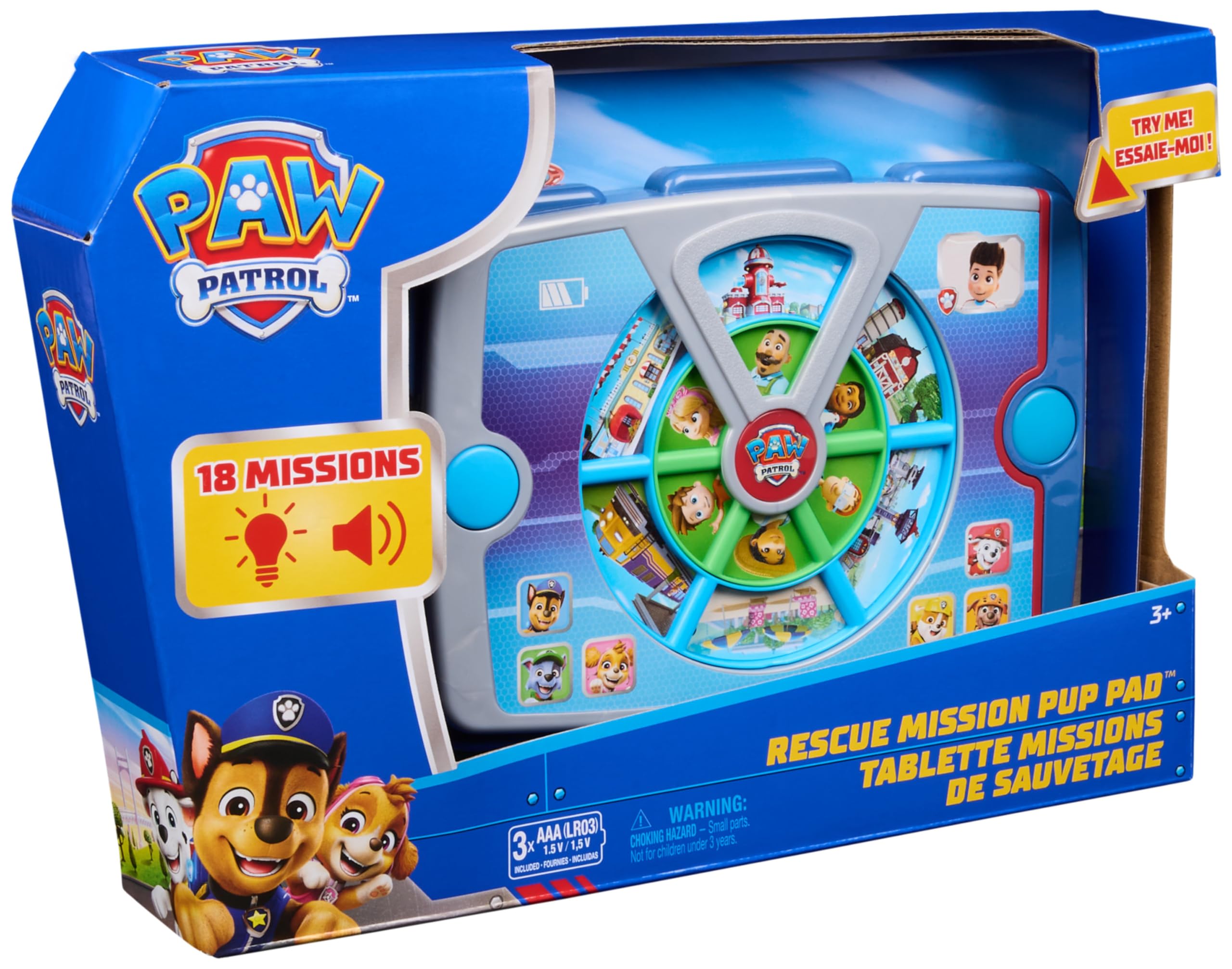 Paw Patrol Academy Rescue Mission Pup Pad Interactive Toy with Lights and Sounds | Ages 3-9 7