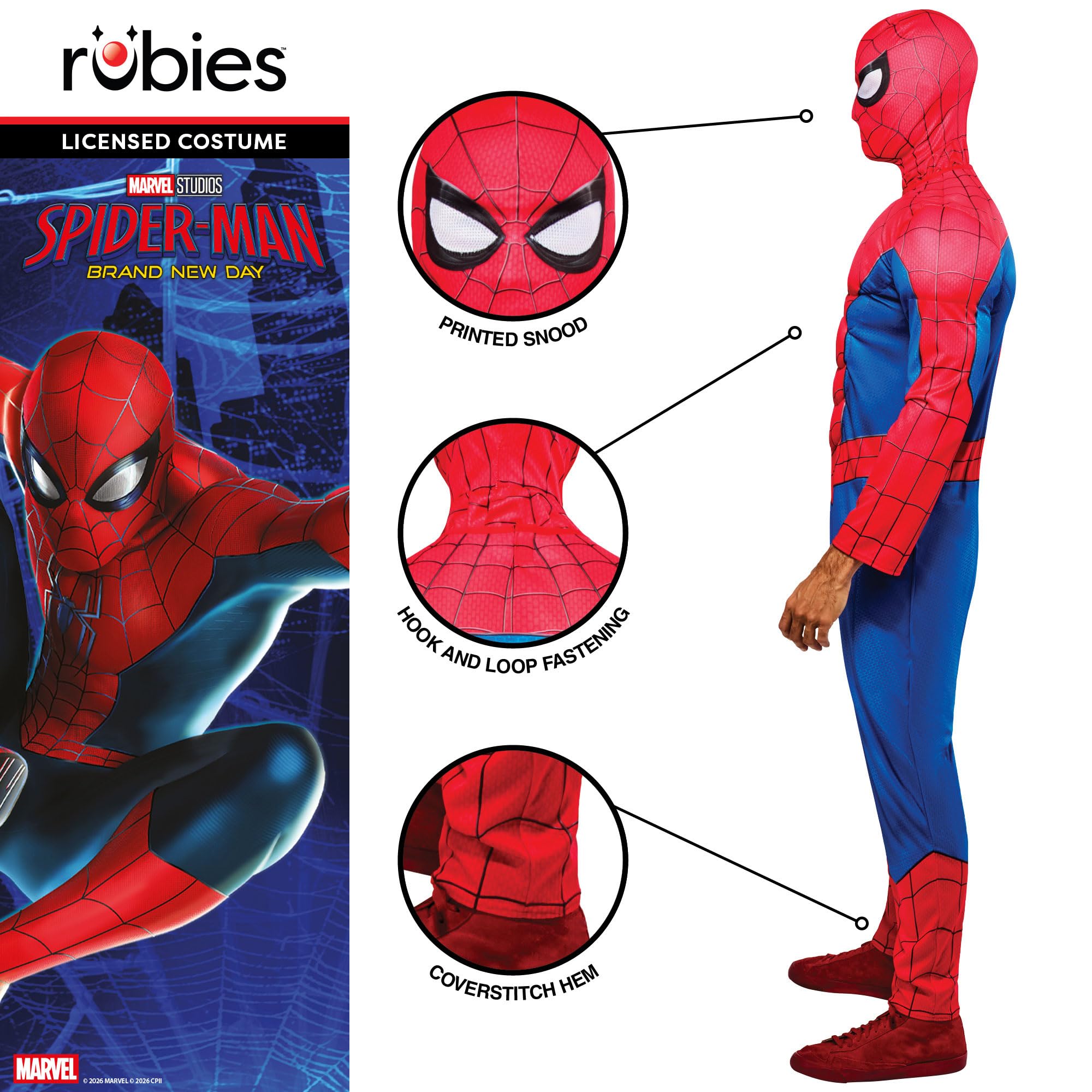 Rubies Spider-Man Brand New Day Deluxe Costume - Adult Small 4