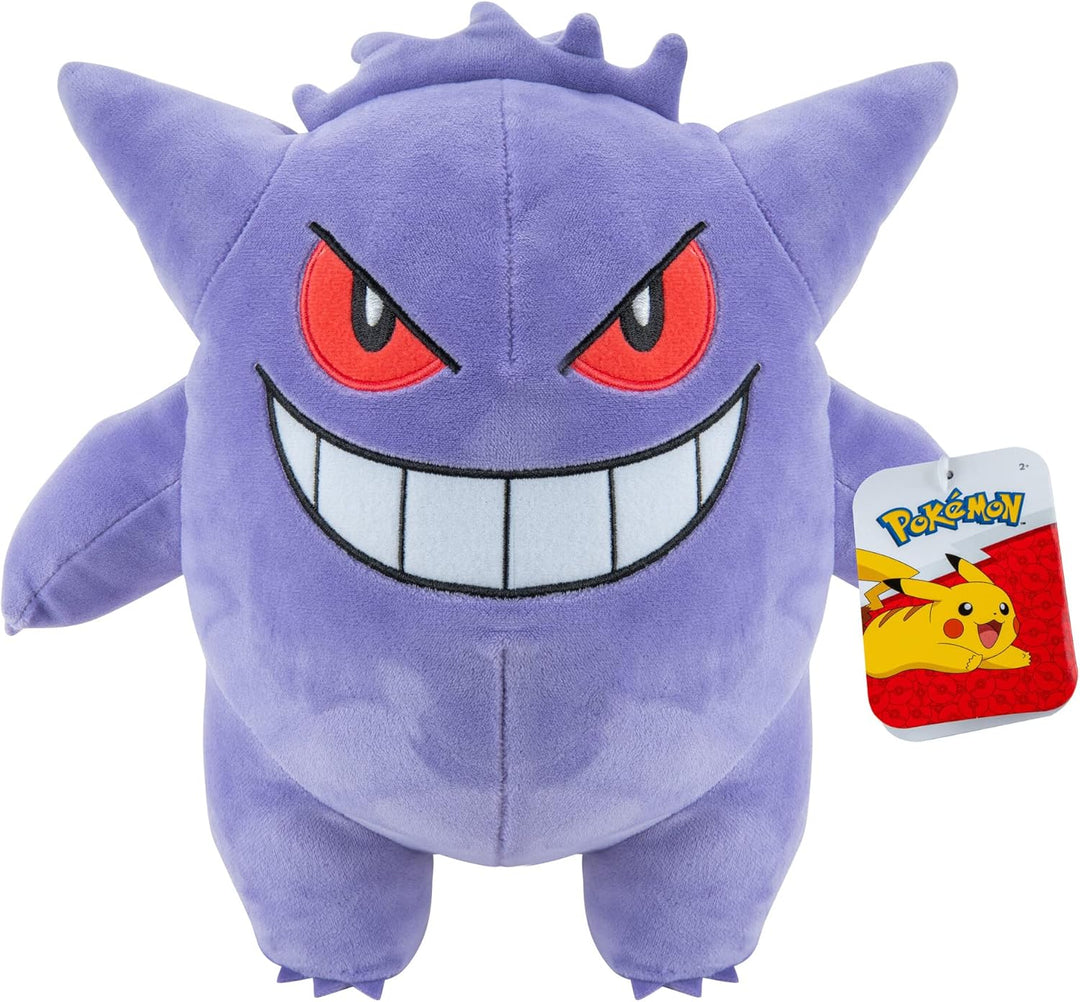 Pokémon Gengar Plush - 12-Inch Soft Stuffed Toy for Kids & Collectors