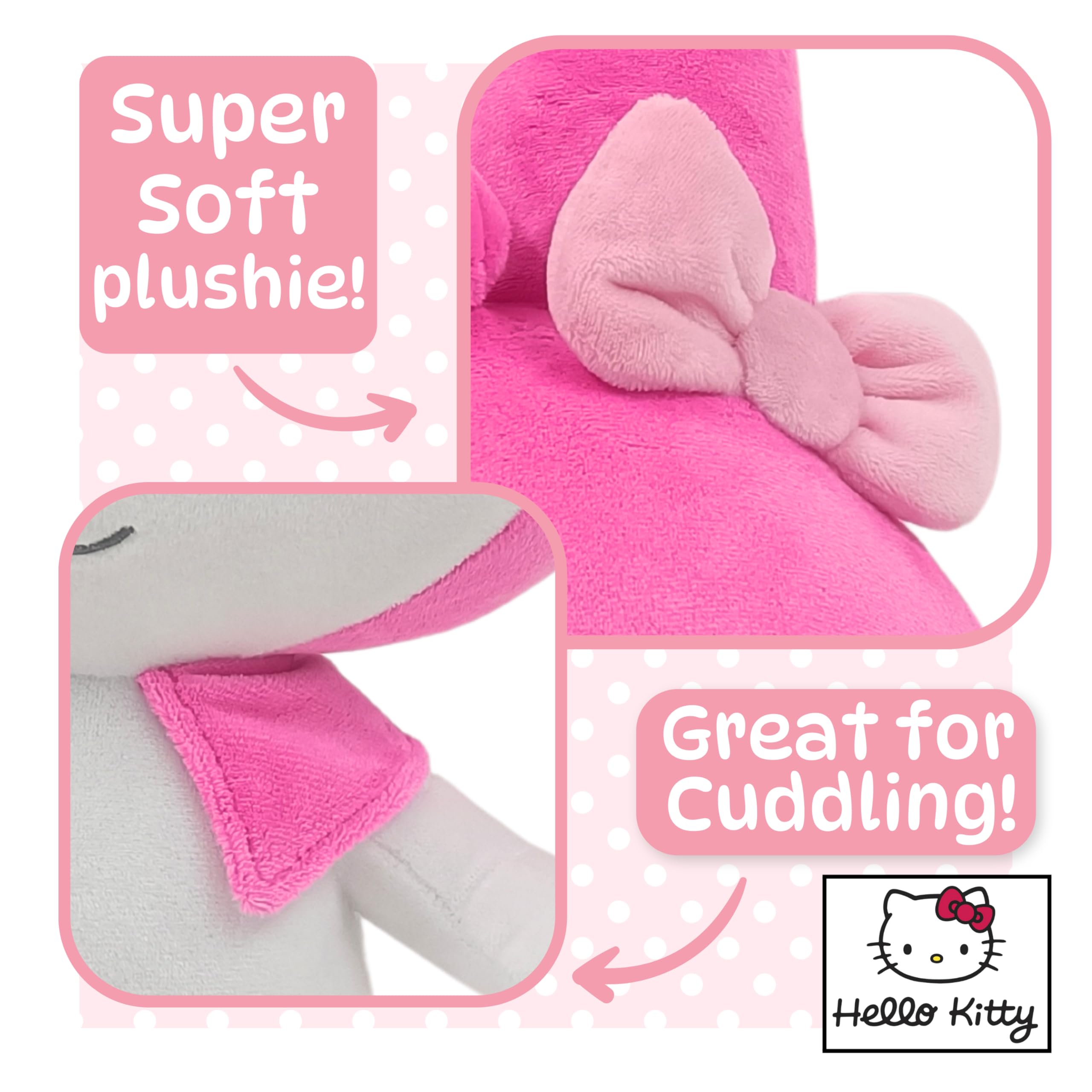 My Melody Plush 30cm - Official Sanrio Licensed Stuffed Animal for Kids & Collectors 9