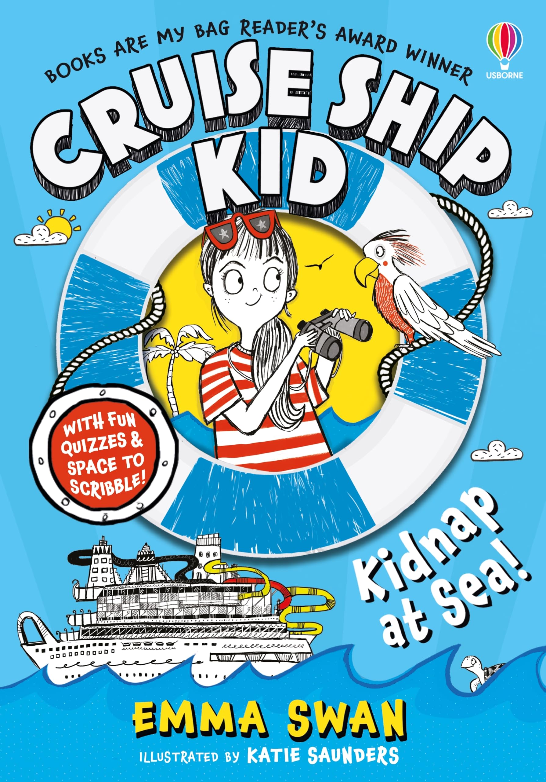 Usborne Cruise Ship Kid: Kidnap at Sea! Diary Mystery Adventure for Ages 8-11 1