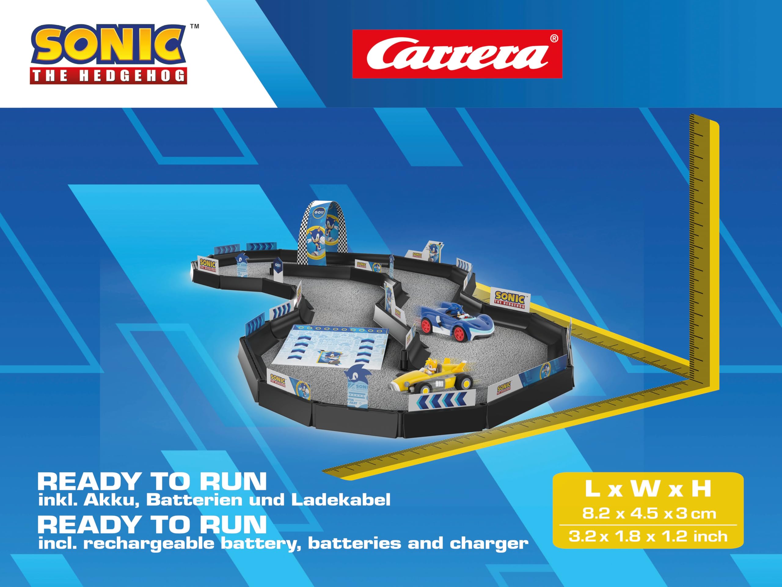 Carrera RC Sonic The Hedgehog - Team Sonic Racing Tabletop Racing Set 15