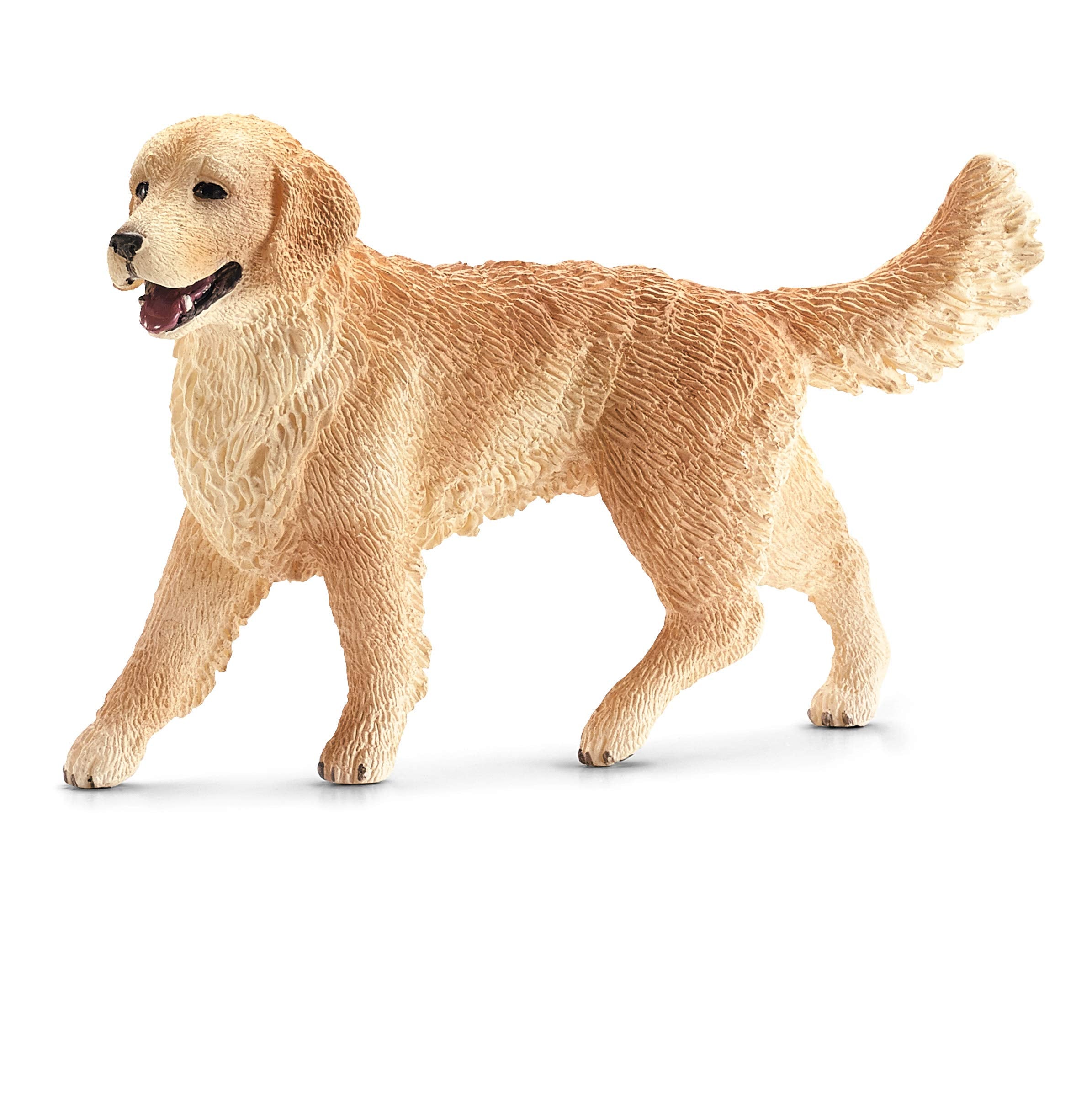 Schleich 16395 Farm World Golden Retriever Female Figurine - Realistic Animal Toy for Ages 3+ 1