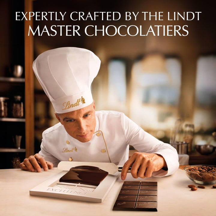 Lindt - Excellence Dark Chocolate Crunchy Waffle Bar 100g