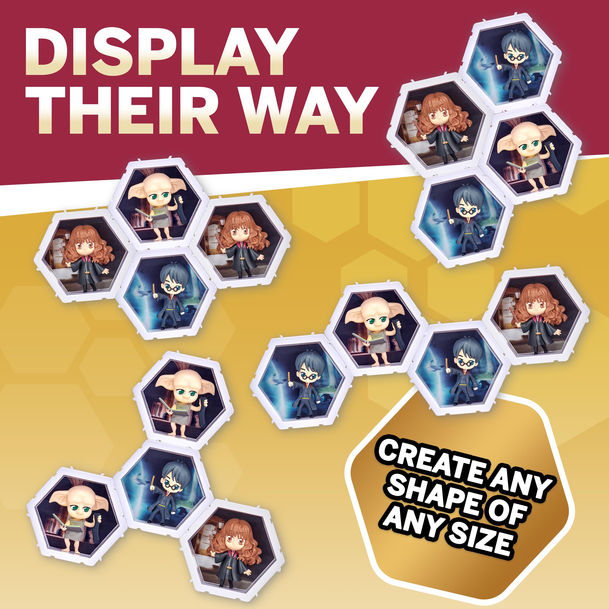 WOW! PODS 4D Harry Potter - Connectable Collectible Bobblehead with 4D Lenticular Display 5