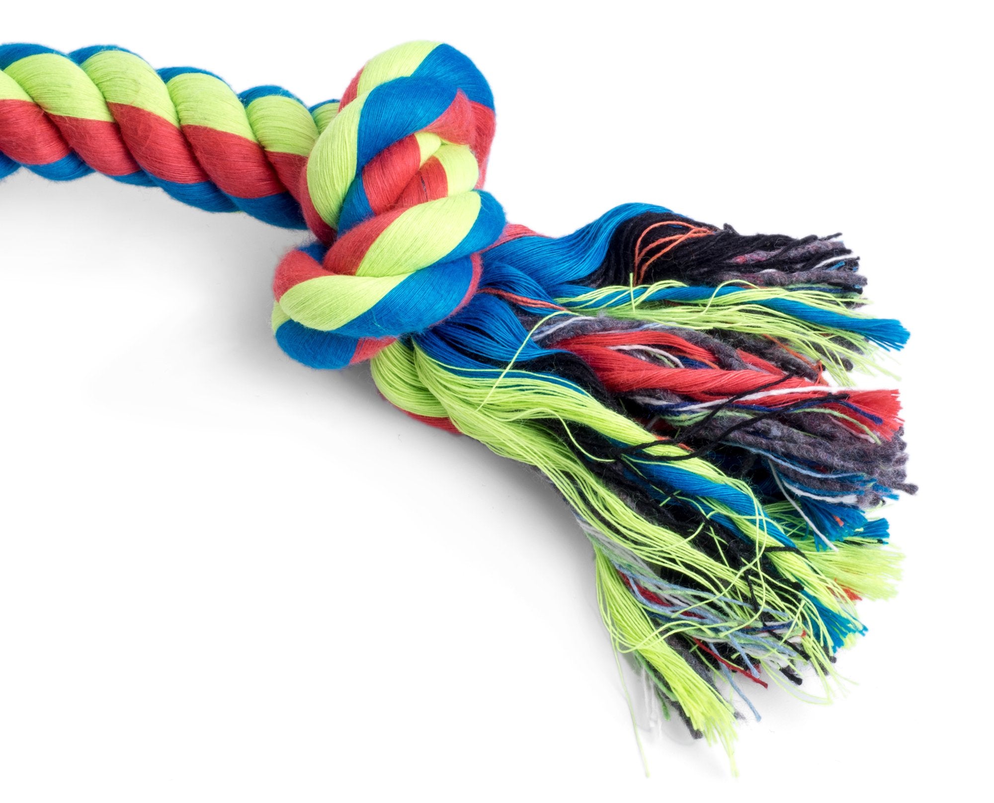 Petface Triple Knot Rope Dog Toy - Small Size | Chew Resistant | Promotes Dental Health 2