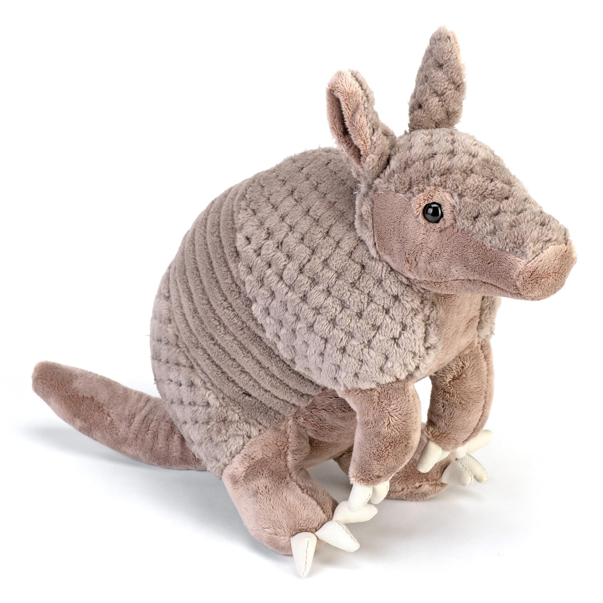 WILD REPUBLIC Cuddlekins Armadillo Plush Stuffed Animal - 12 Inches | Surface Washable | Realistic Detail