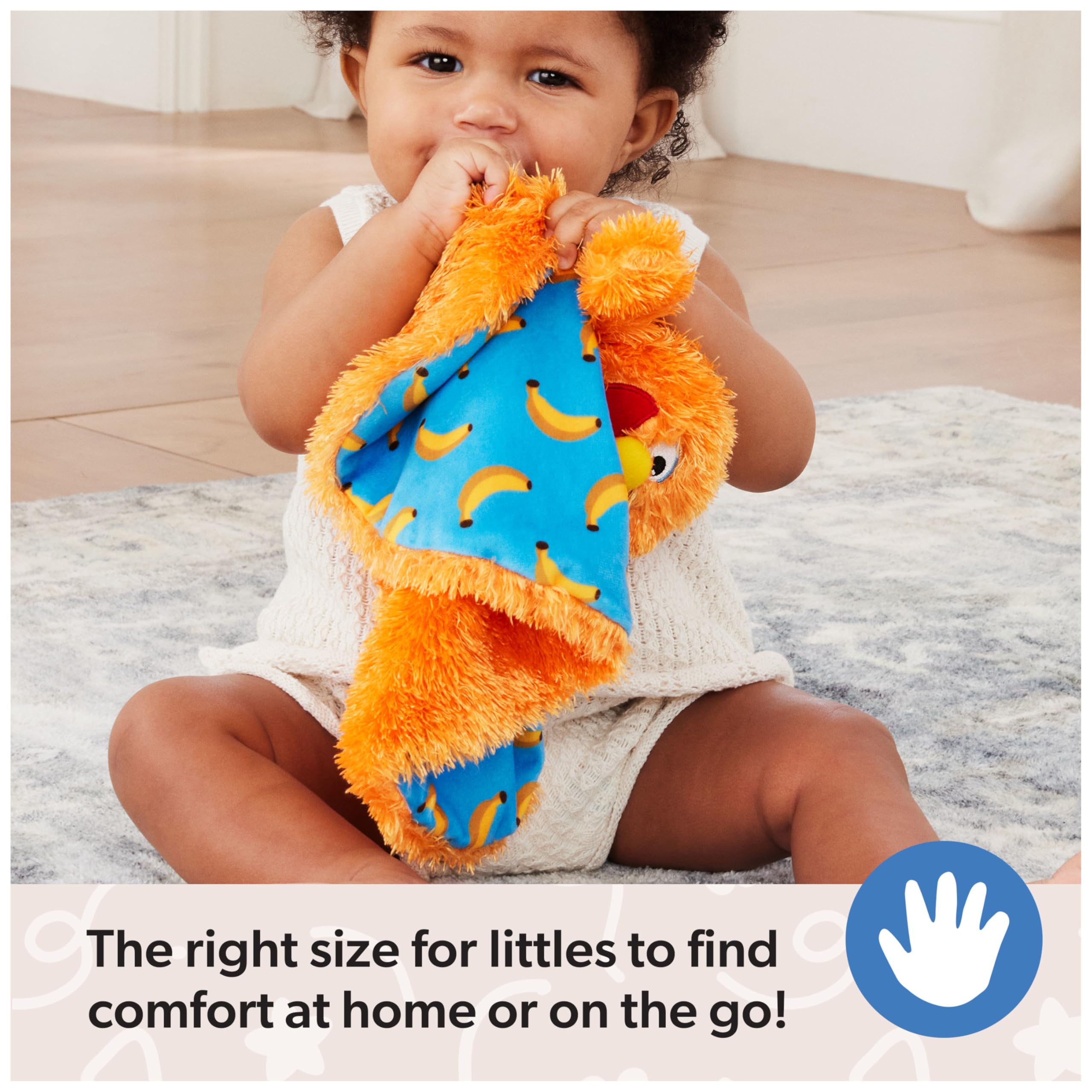 Ms. Rachel Herbie Huggable Lovey - Double-Sided Soft Blanket for Babies 3M+ 3