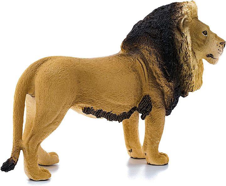 Schleich 14812 Lion, Wild Life Animal Figurine, Realistic Toy for Kids Aged 3+