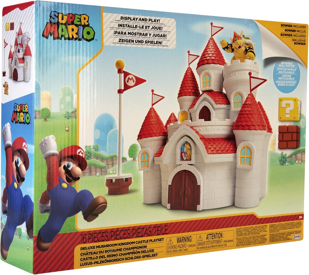 Super Mario - Nintendo Switch Mushroom Kingdom Deluxe Playset (2023)