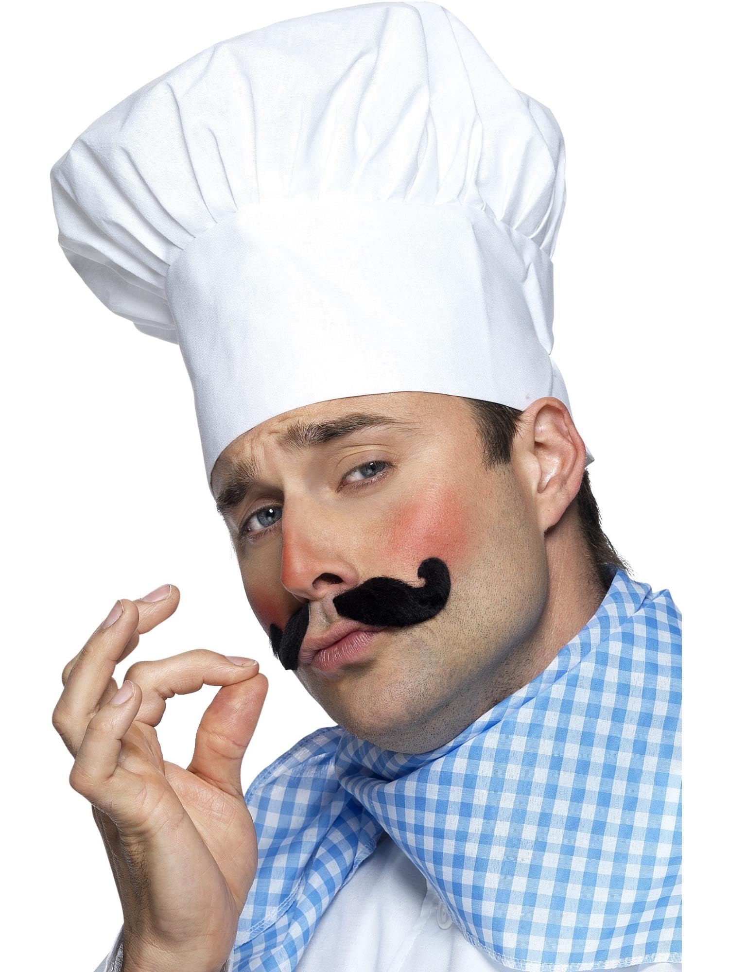 Smiffys Chef Hat - White Costume Headwear | Polyester | Packable 1