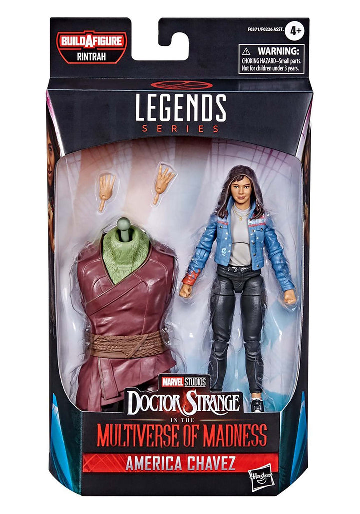 Marvel Legends Series Doctor Strange in the Multiverse of Madness - America Chavez 15 CM Action Figure (F0371)