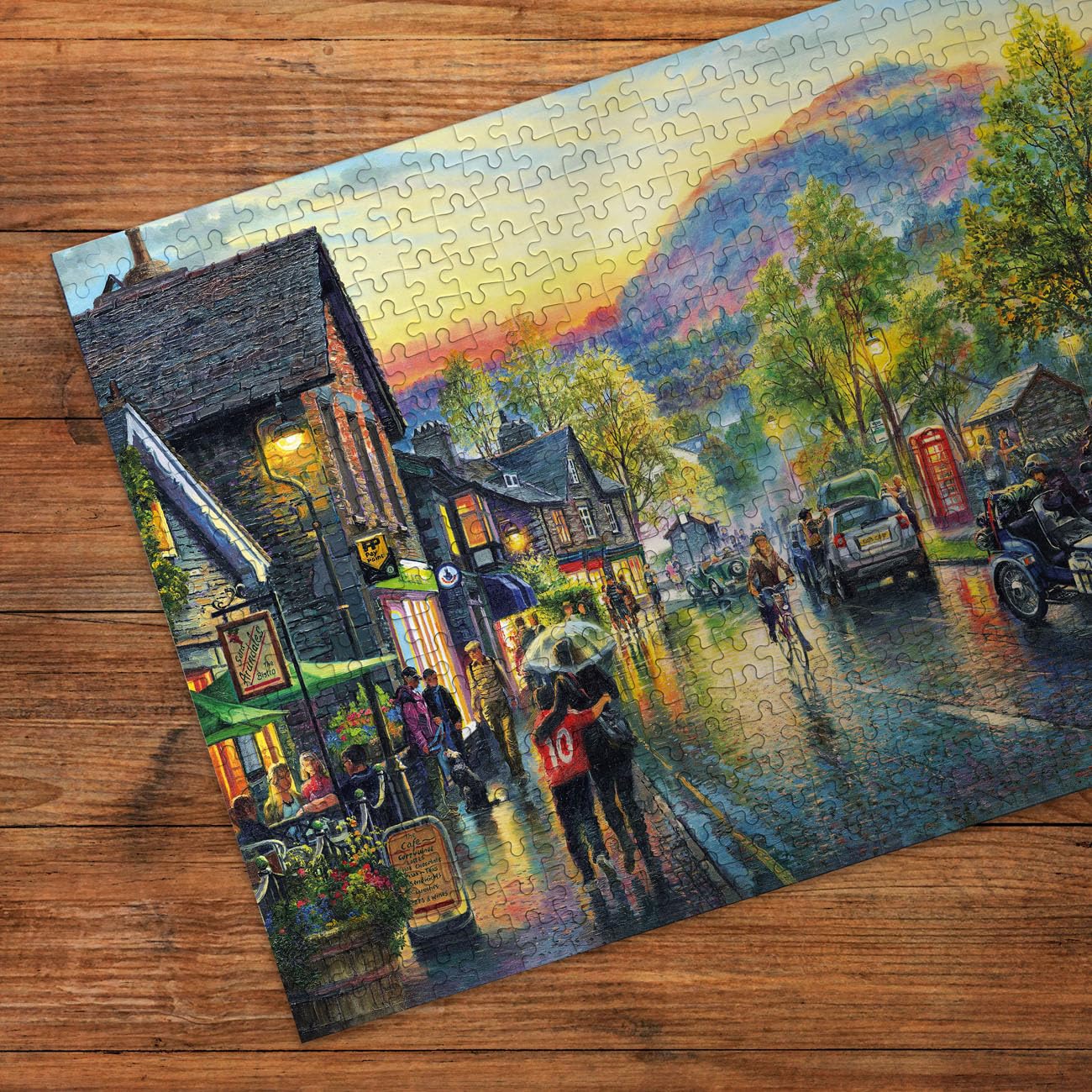 Gibsons Grasmere by Twilight 500 Piece Jigsaw Puzzle - Lake District Scenery | 48 x 34 cm Completed Size 3