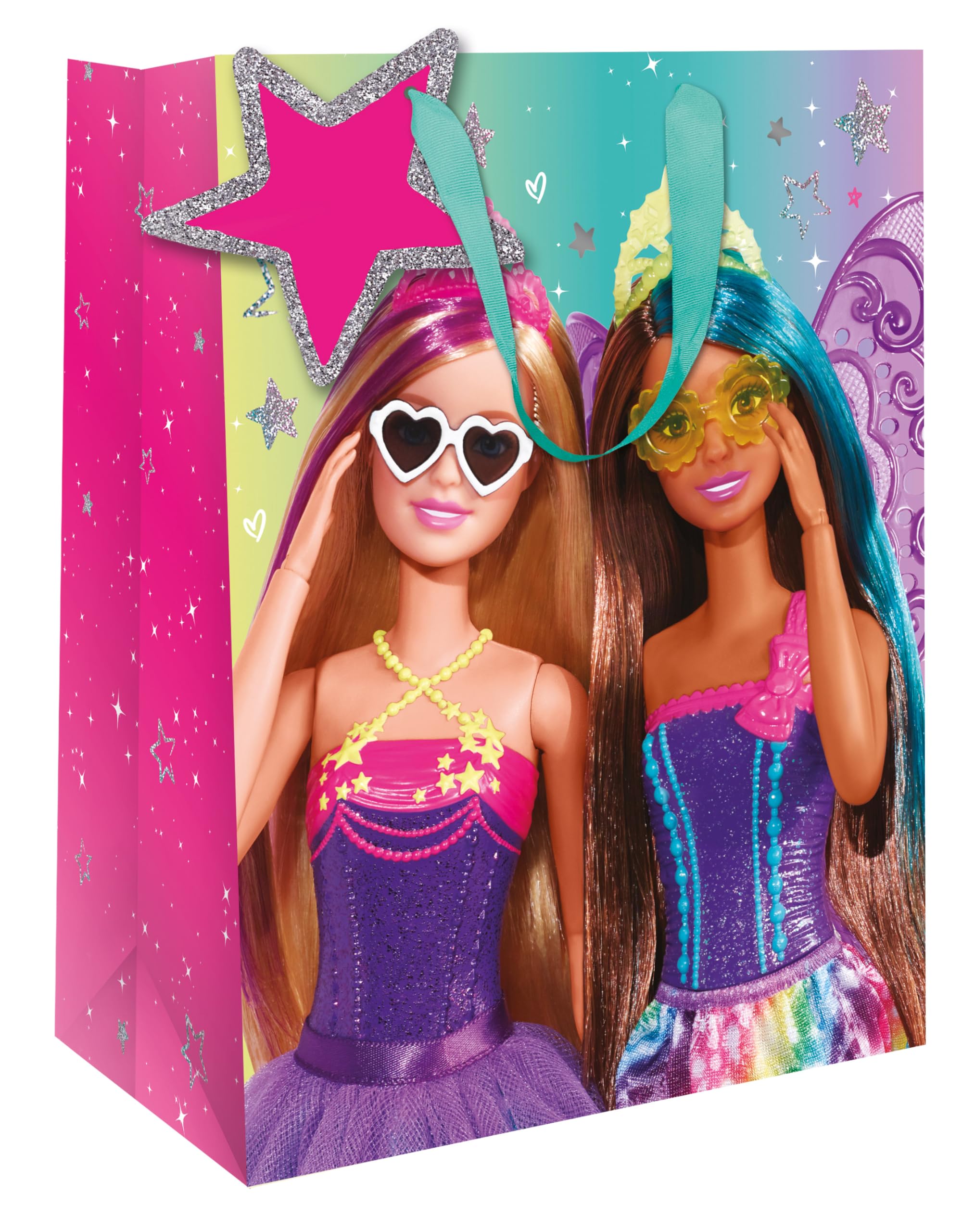 Danilo Promotions LTD Barbie Gift Bag - Paper, Glossy Finish | 330x260mm | Birthday