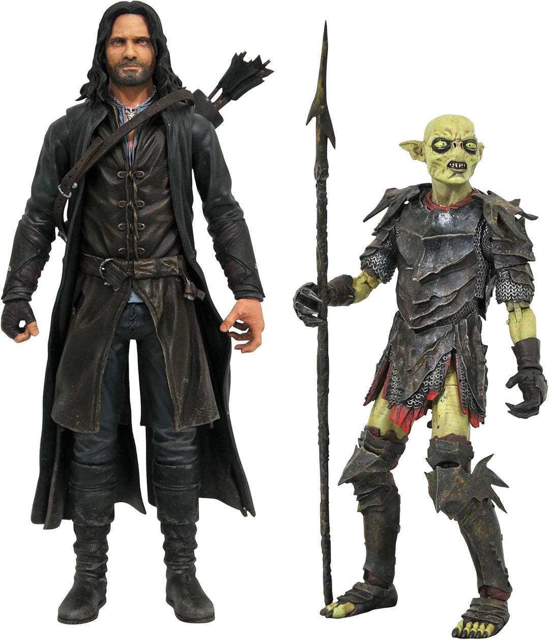 Diamond Aragorn Action Figure - Lord of the Rings Collectible, 12+ Years