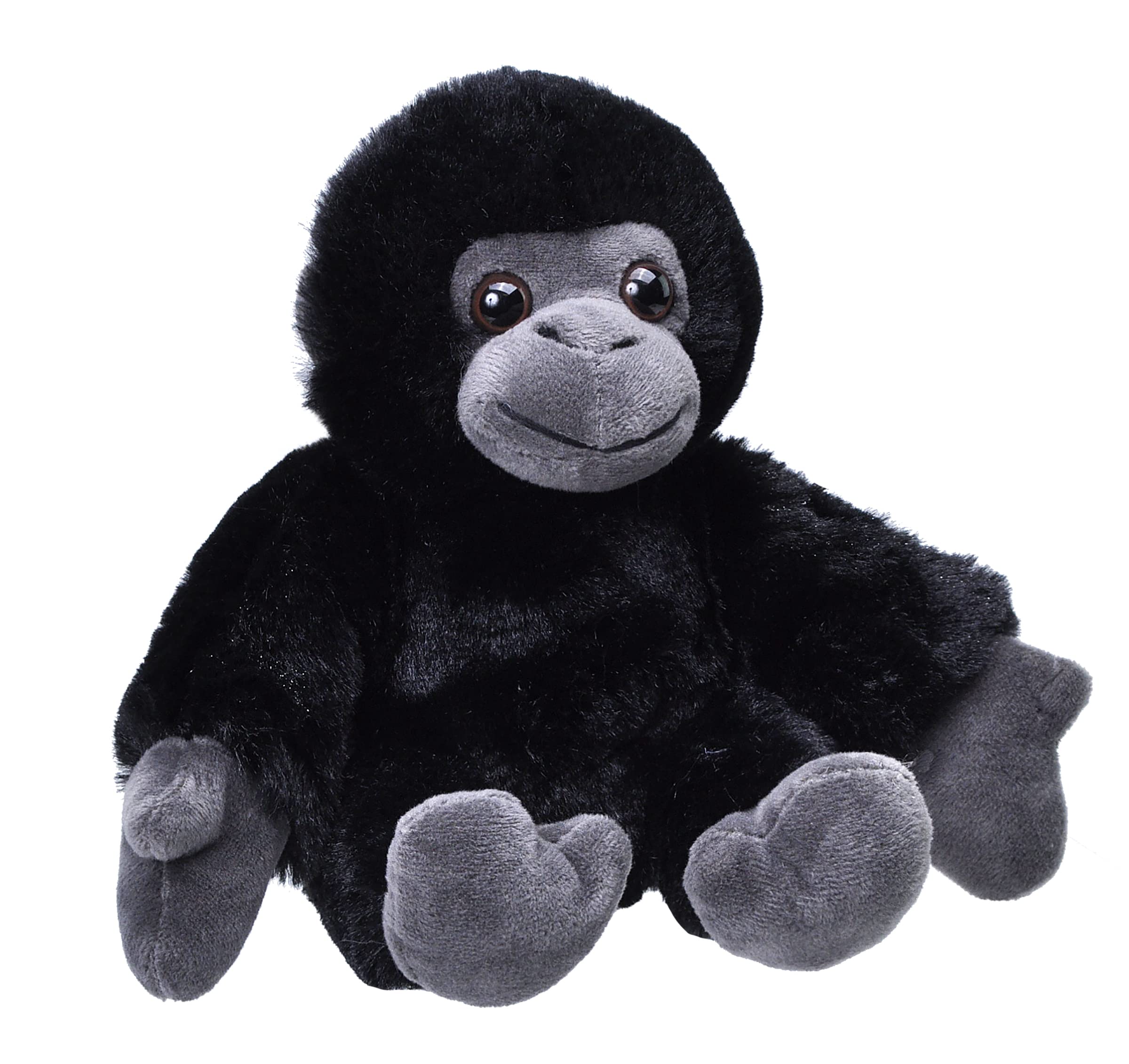 WILD REPUBLIC Hug'ems Gorilla Soft Toy - 18cm Plush Cuddly Animal | Unisex Children Gift