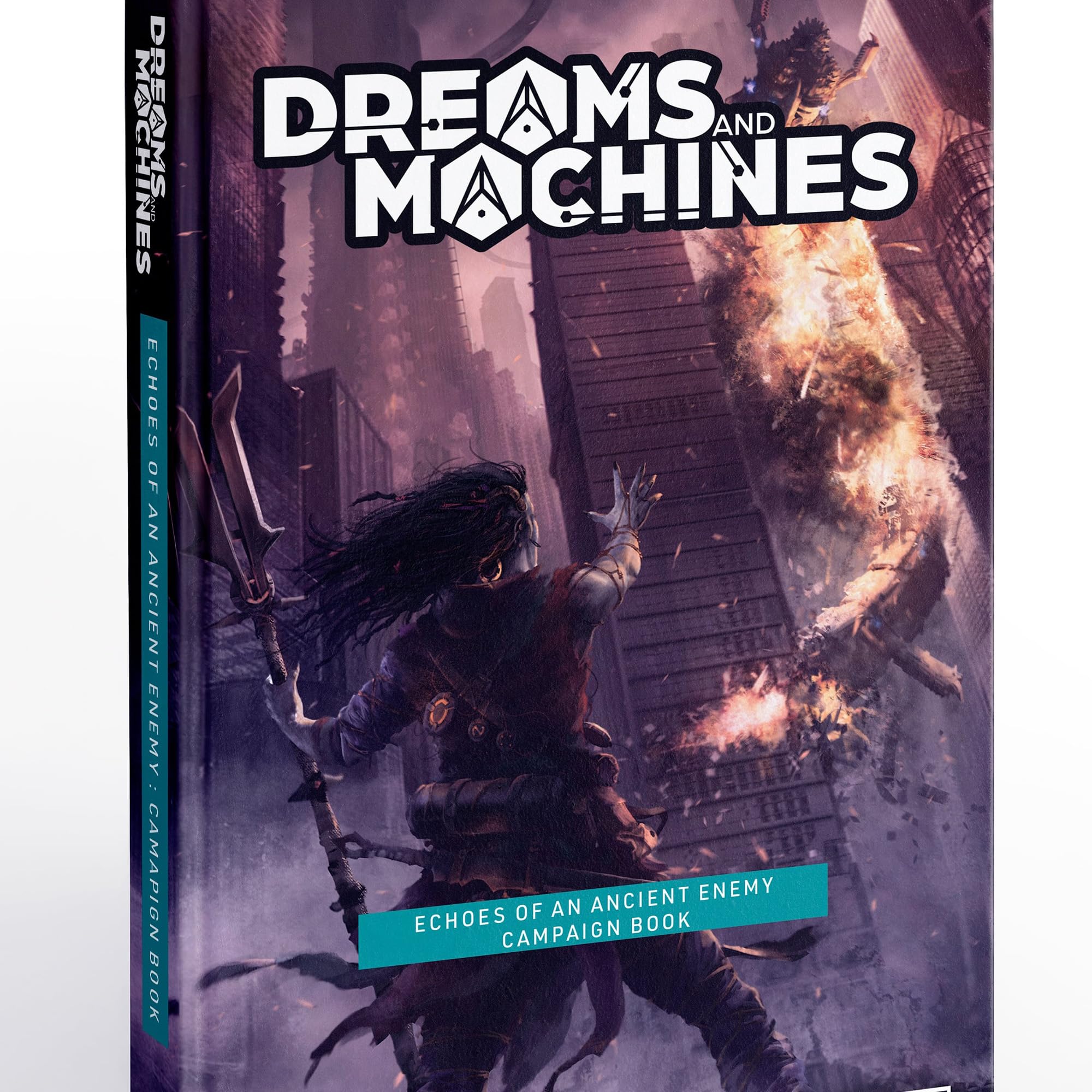 Modiphius Entertainment Dreams & Machines: Echoes Of An Ancient Enemy Campaign Book 4