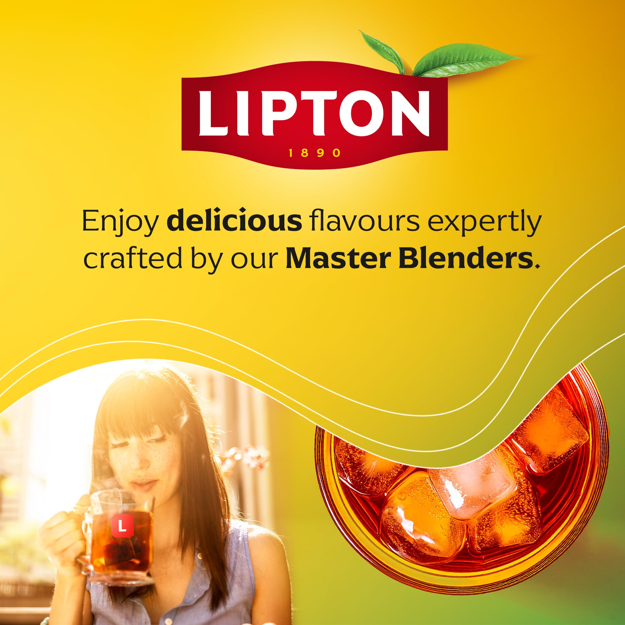 Lipton Smooth Mint Fruit Infusion Herbal Tea Bags - Mint & Lemon Peels, 20 Count 8