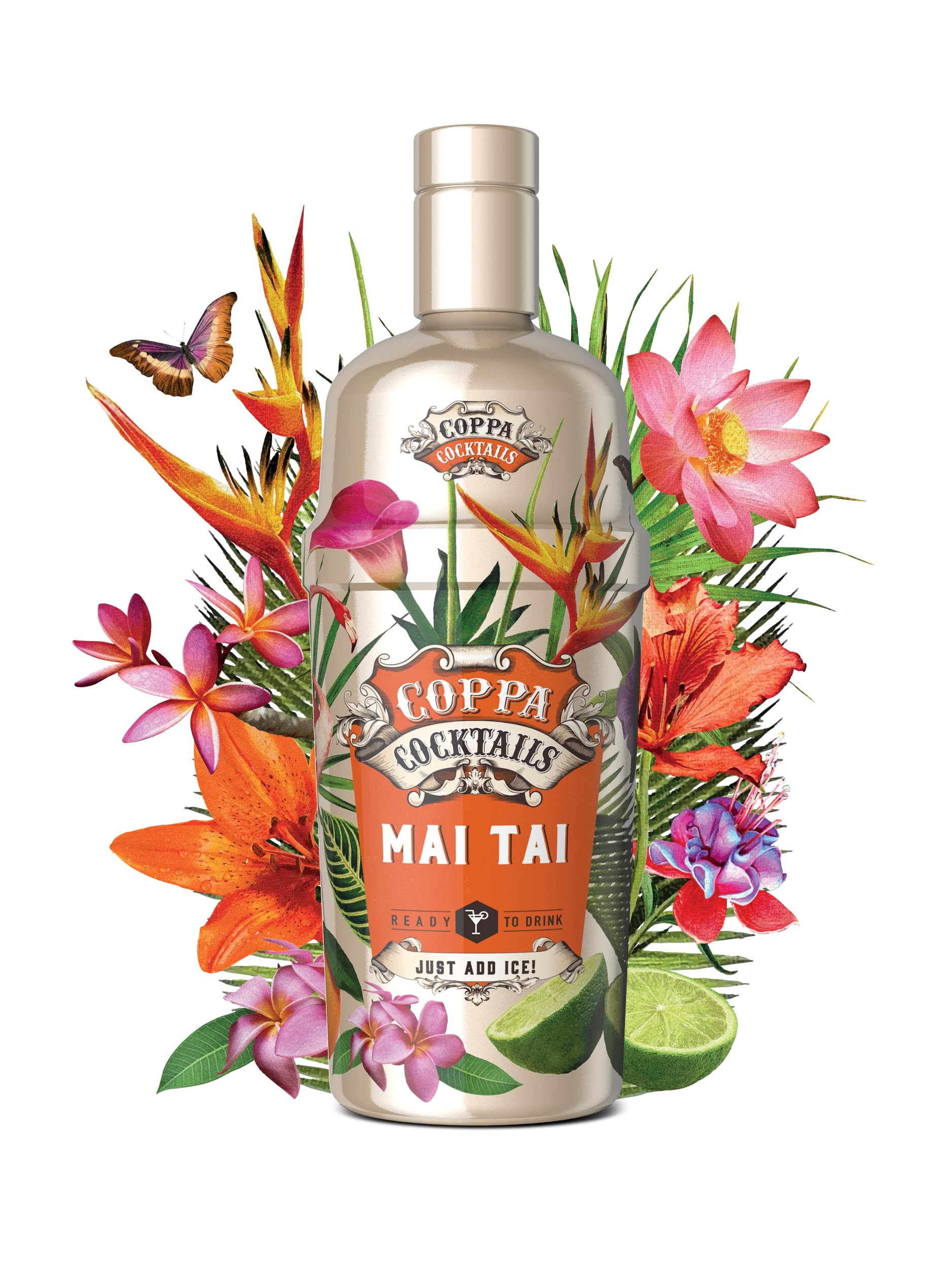 Coppa Cocktails Ready-to-Drink Mai Tai - Premium Premixed Cocktail | 70 cl