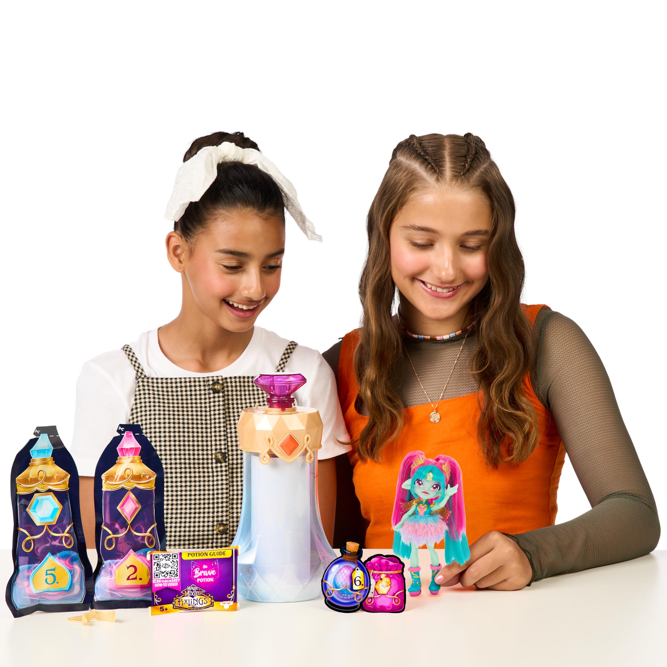 Magic Mixies Pixlings - Unicorn Pixling Doll with Magic Potion Reveal (6.5") 6