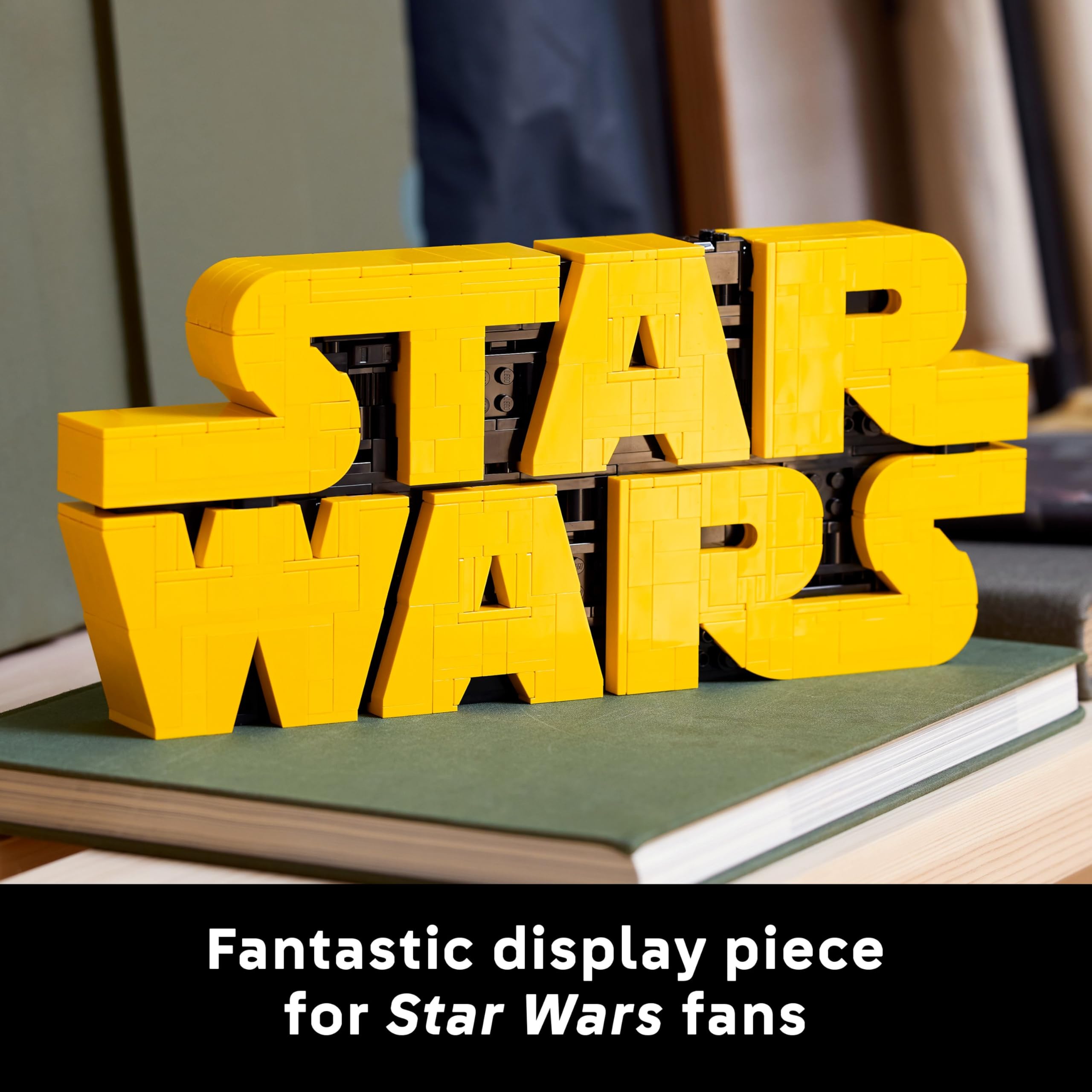 LEGO Star Wars 75407 Brick-Built Star Wars Logo - Collectible Building Set for Adults 11