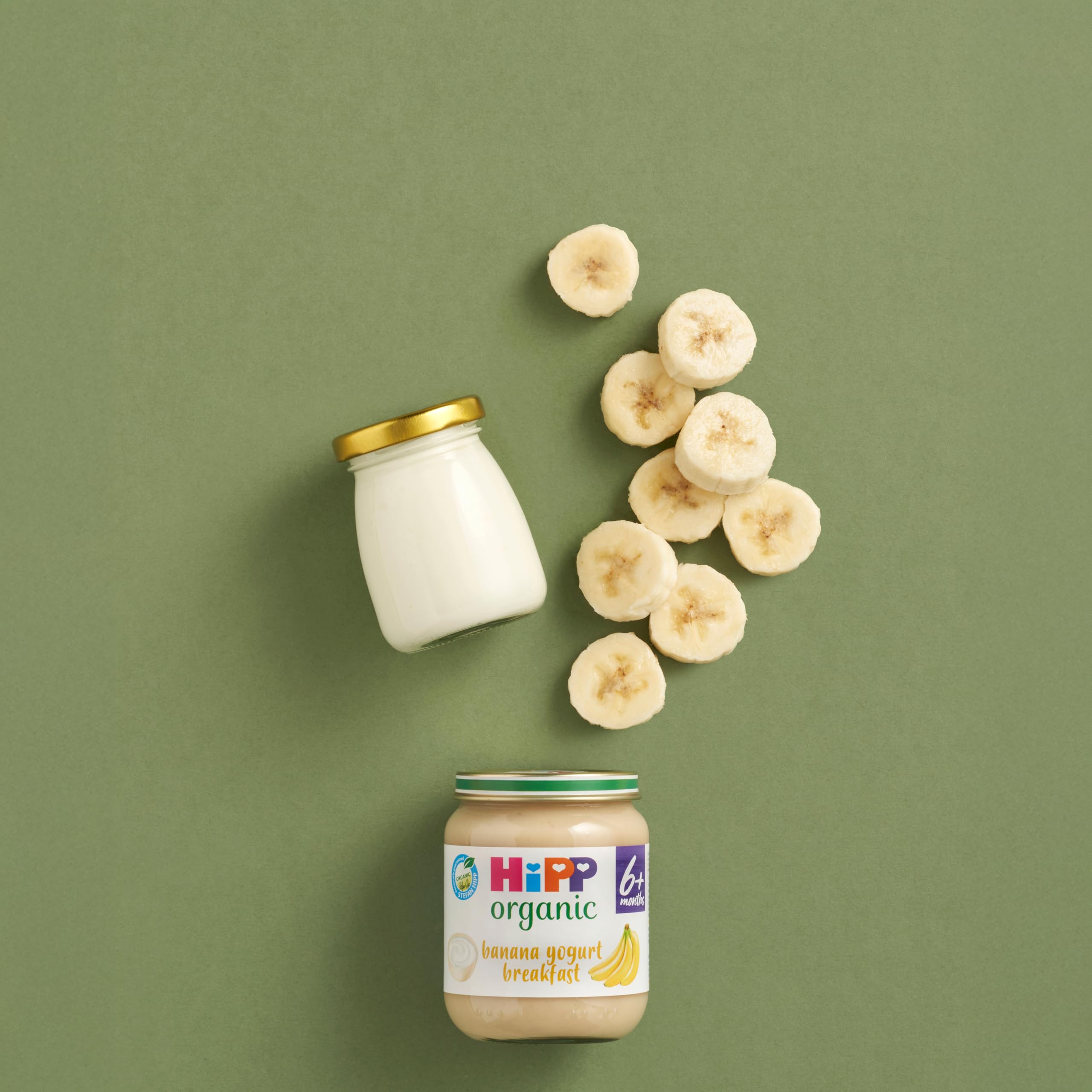 HiPP Organic Banana Yogurt Breakfast Baby Food Jar (6 x 125g) 8