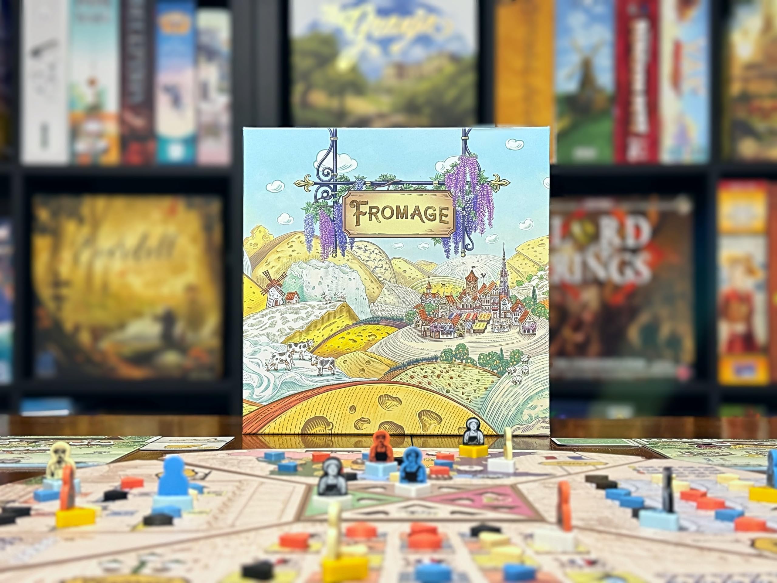 Road To Infamy Games Fromage Board Game 11