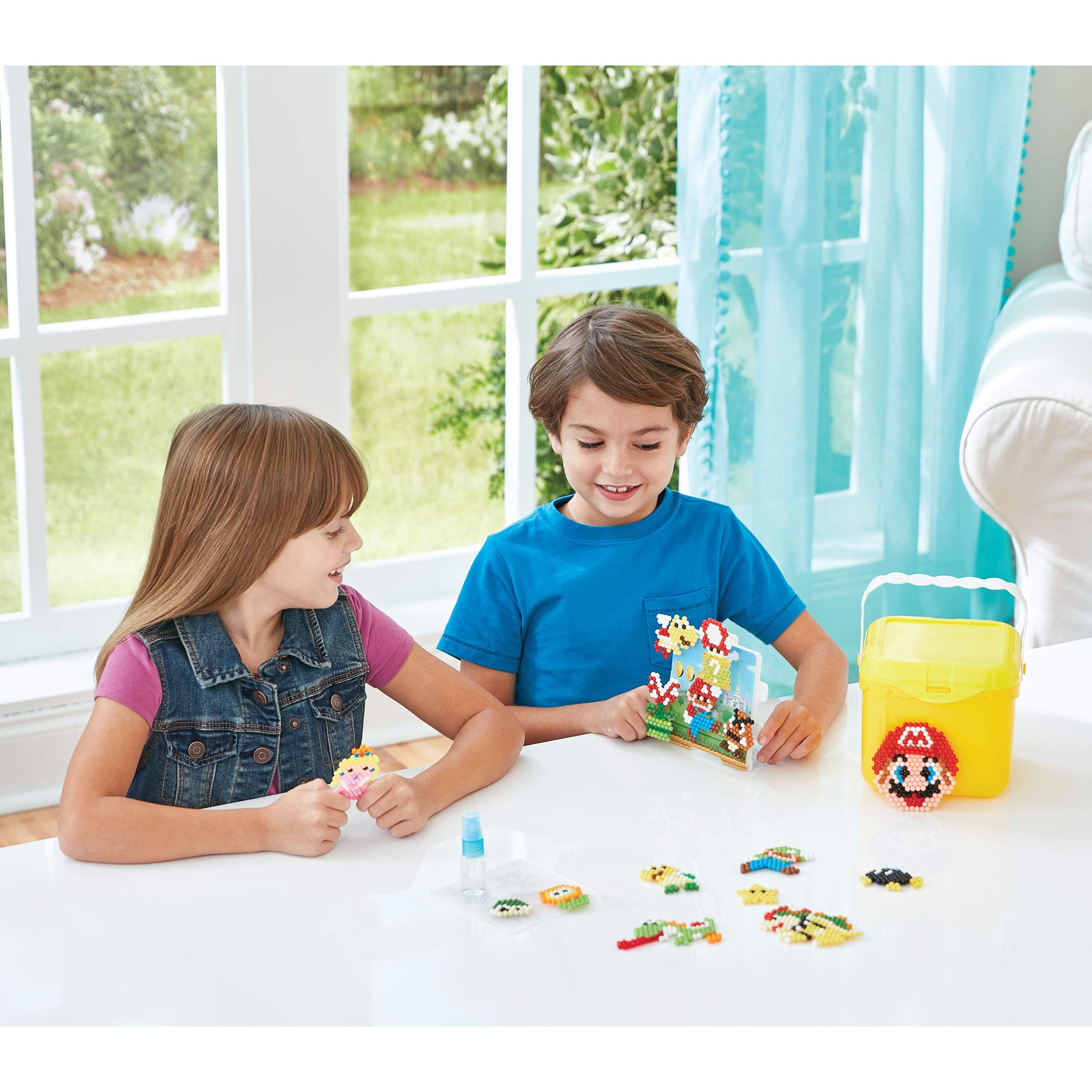 Aquabeads Creation Cube Super Mario Bead Activity Toy | 2500+ Beads | Ages 4+