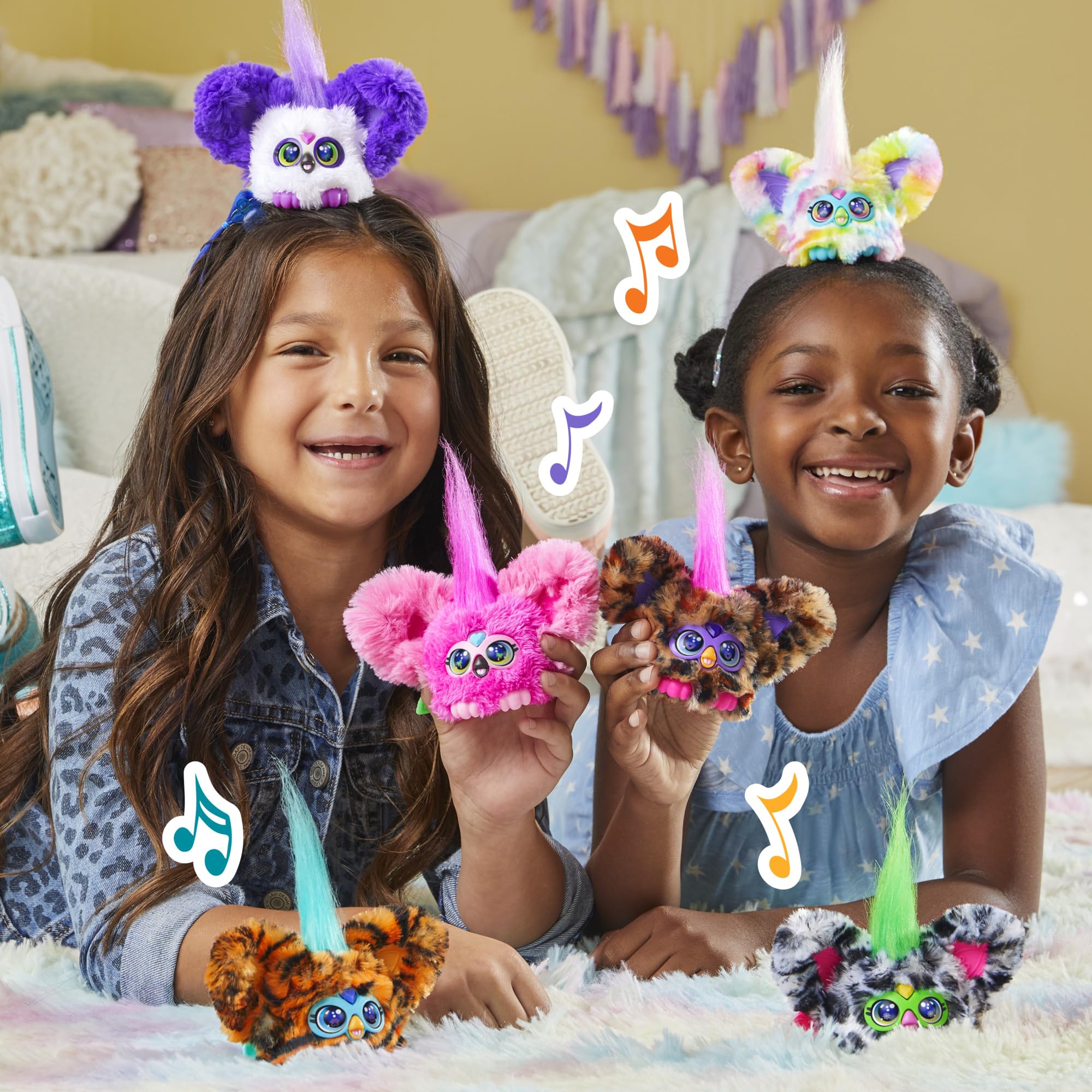 Furby Moo-Boo Cow Interactive Mini Plush Toy - Series 4 Electronic Pet 5