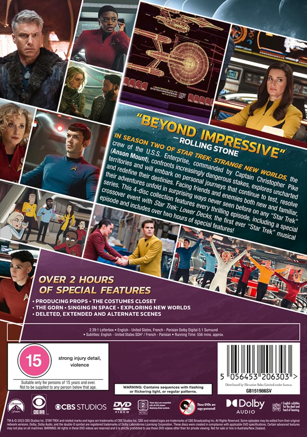 Star Trek: Strange New Worlds - Season 2 [DVD] 2