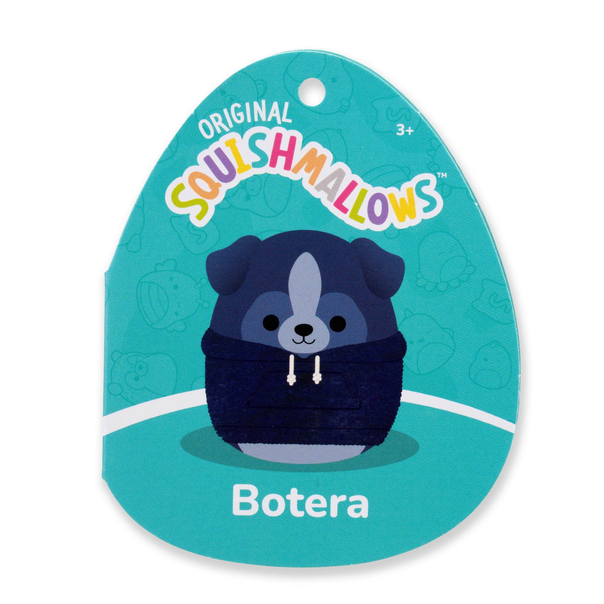 Squishmallows Botera the Navy Blue Sheltie - 7.5-Inch Plush with Wooly Hoodie 4