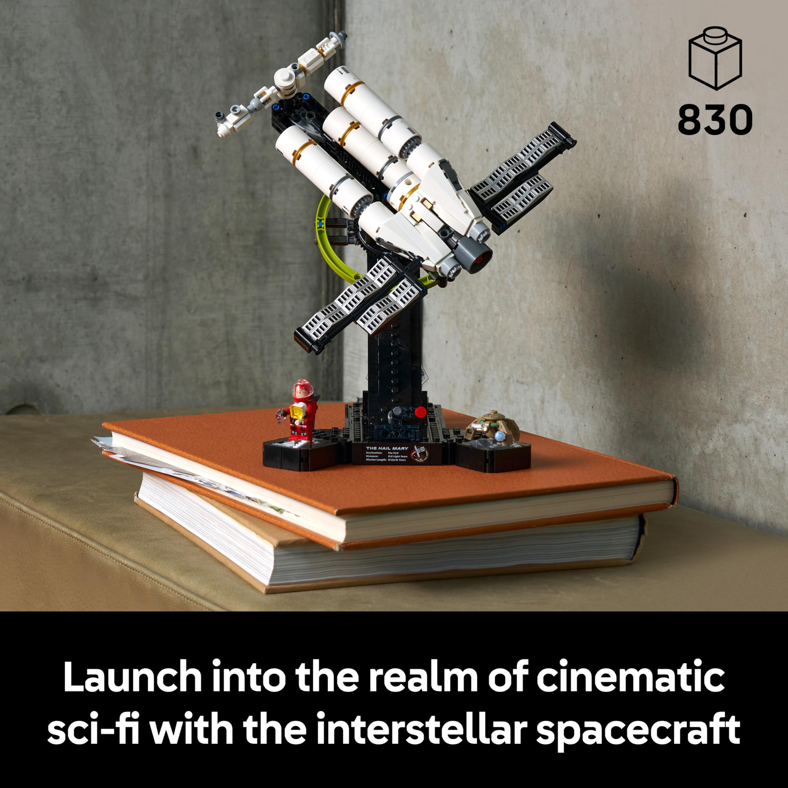 LEGO Icons Project Hail Mary Spaceship Model Kit - Microscale Replica | Ages 18+ 2