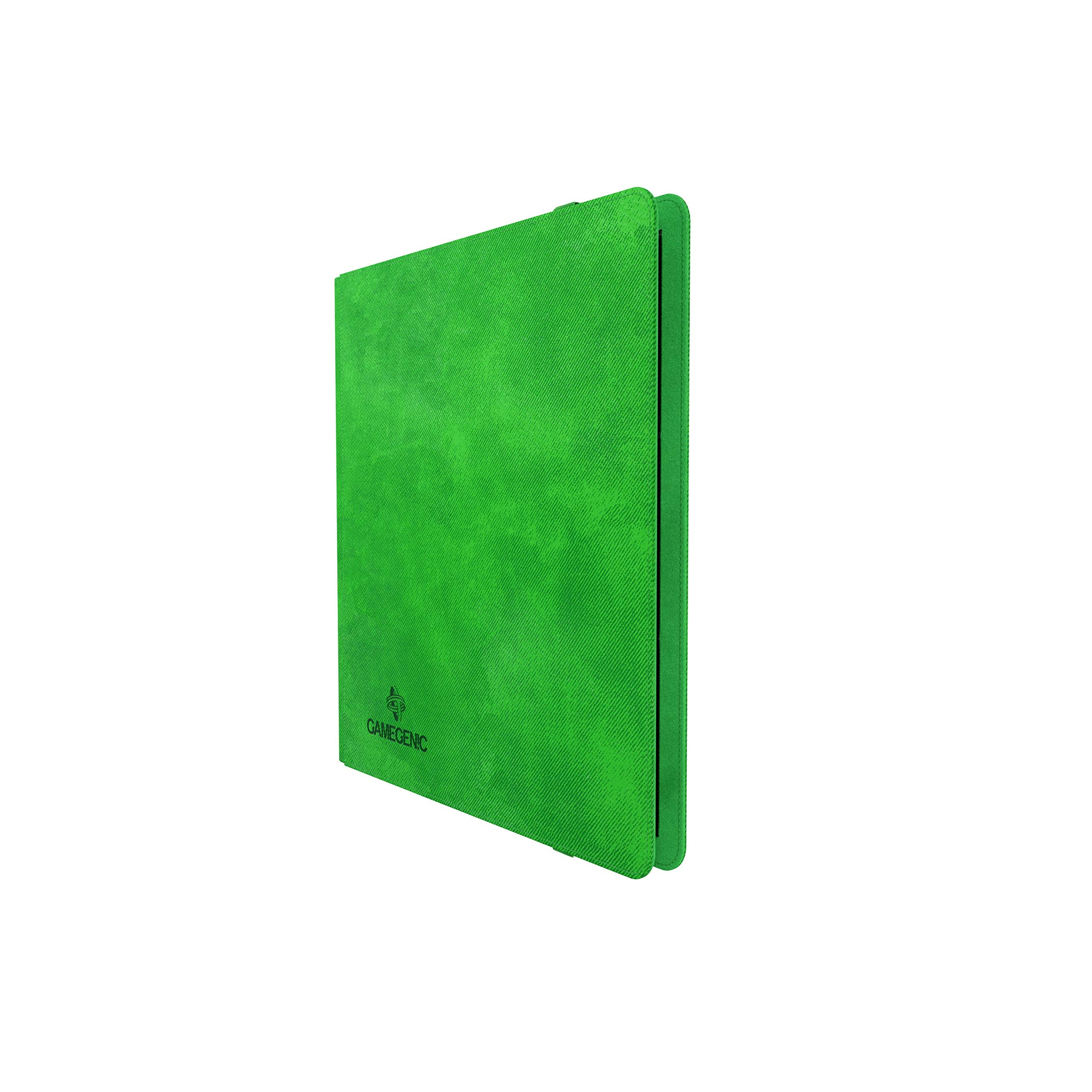 Gamegenic Prime Album - 24-Pocket Storage | Green COLOURMATCH Lining | Holds 480 Sleeved Cards 1