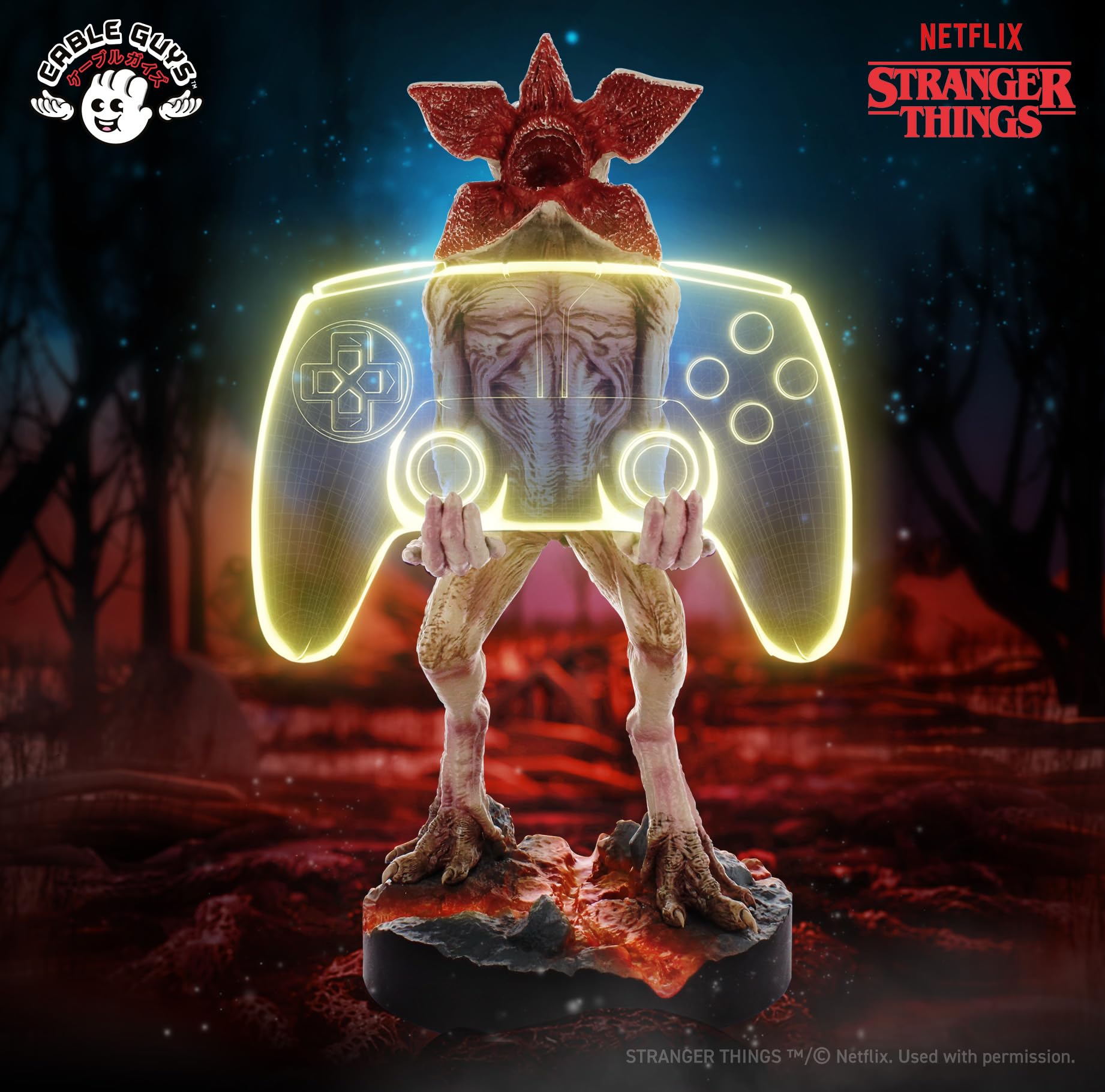 Stranger Things - Demogorgon Controller Holder & Phone Stand for Gaming Setup 20