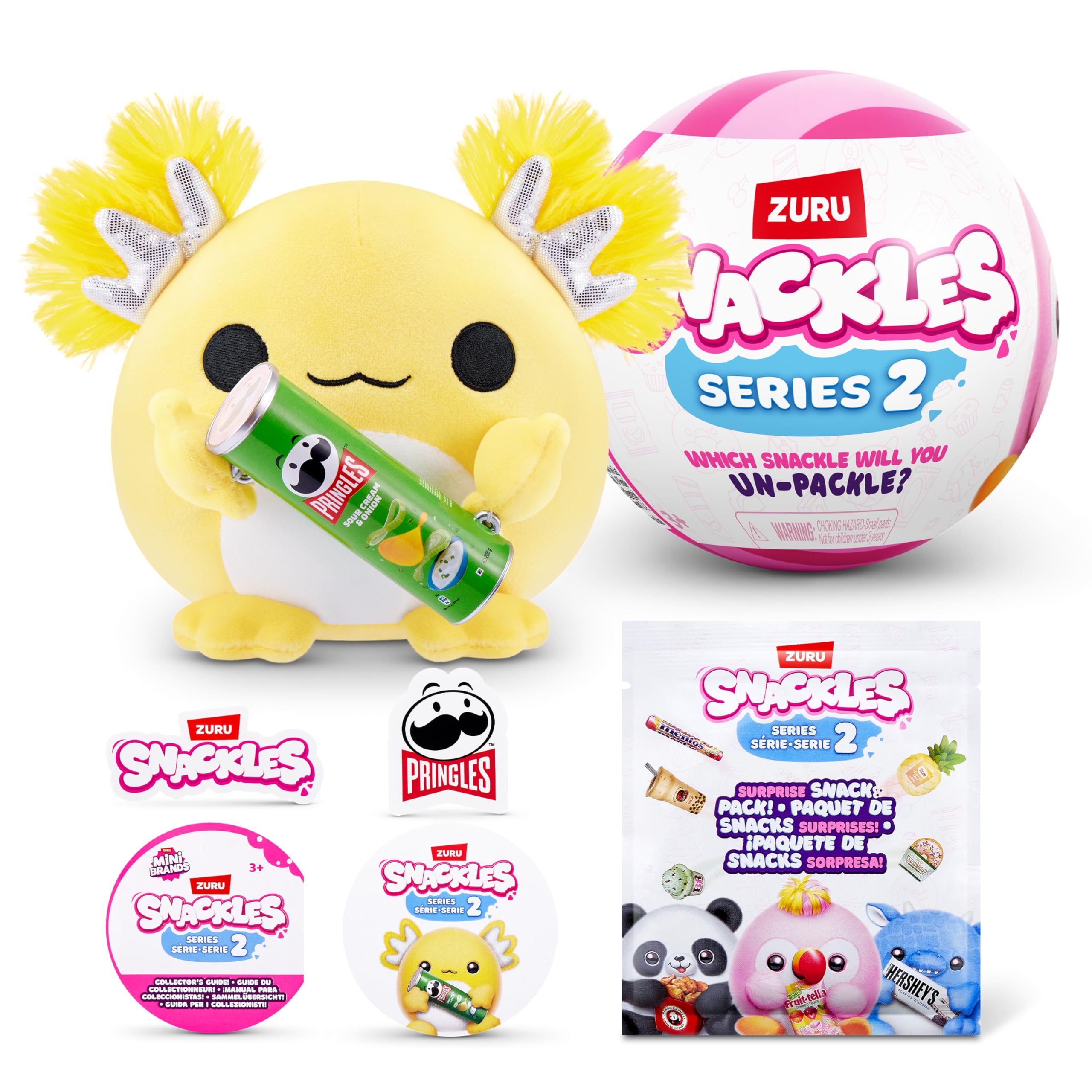 Snackles Series 2 Wave 2 - Snack Swap 12 cm Collectible Plush Doll