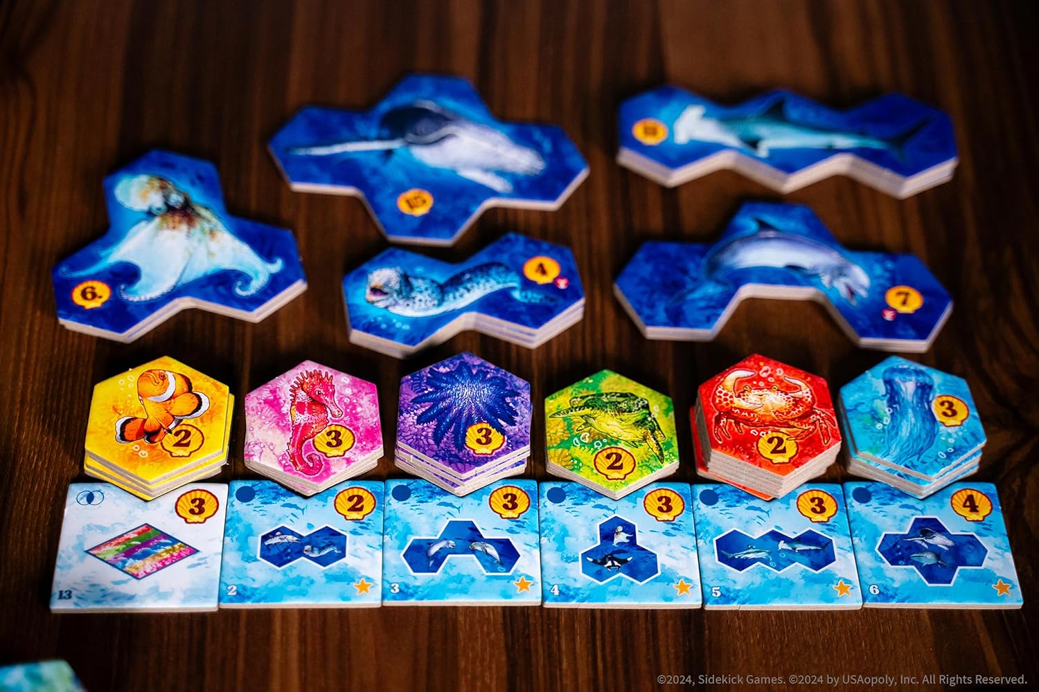 USAopoly Aqua Board Game with Art by Vincent Dutrait 4