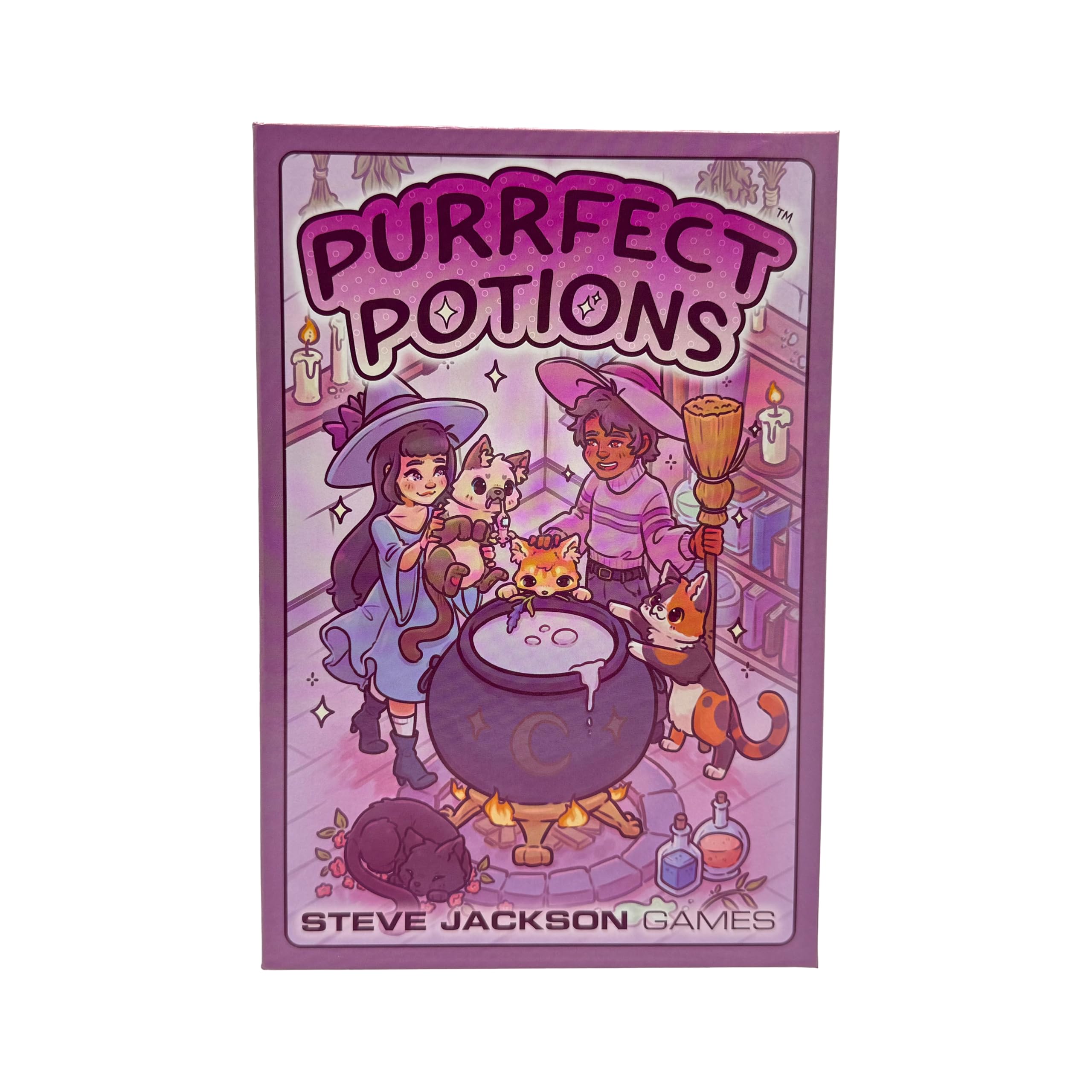 Steve Jackson Games Purrfect Potions Dice Game | Quick & Replayable Family Fun | Multicolor Cardboard 7