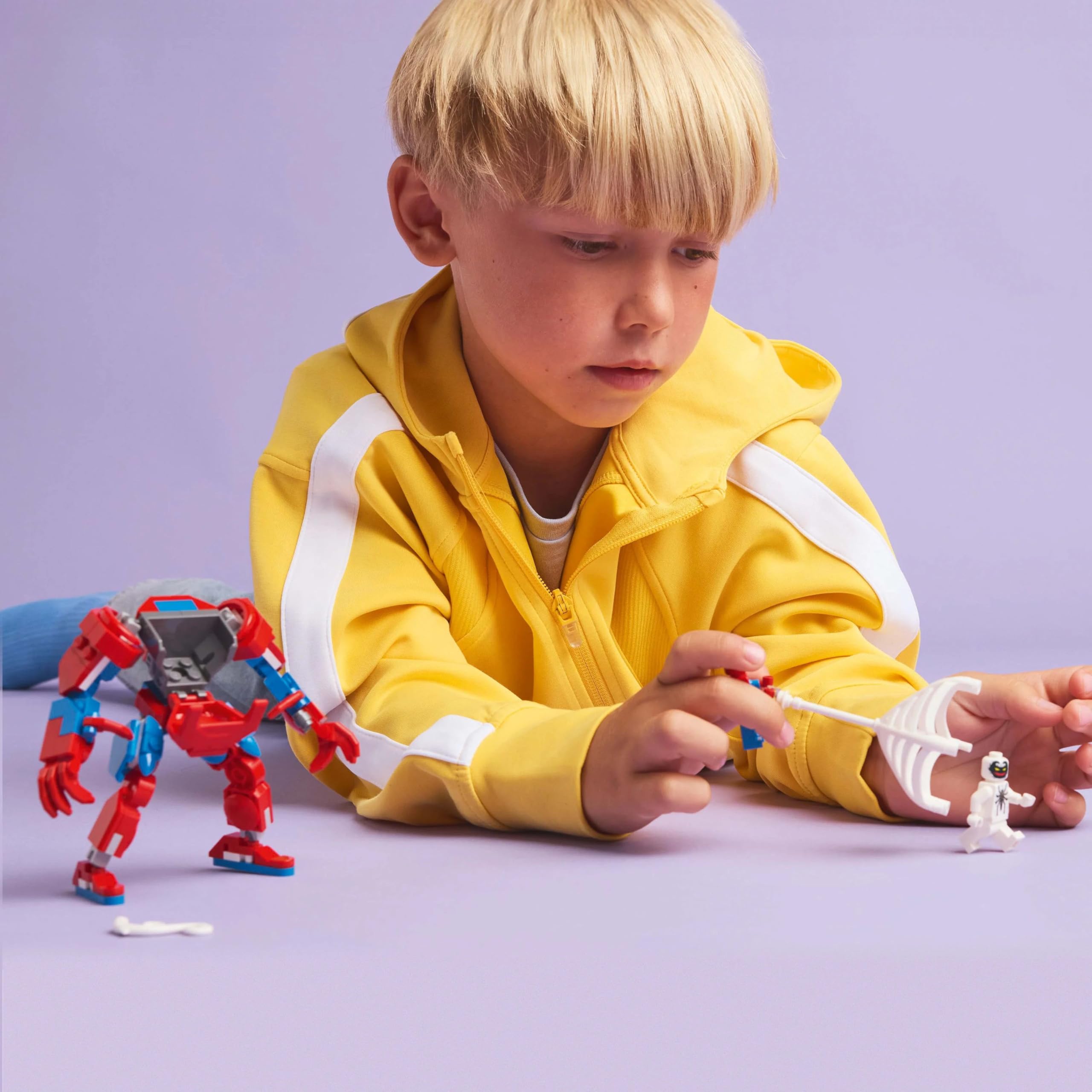 LEGO Marvel Spider-Man Mech vs. Anti-Venom - Buildable Super Hero Playset for Kids 6+ 5