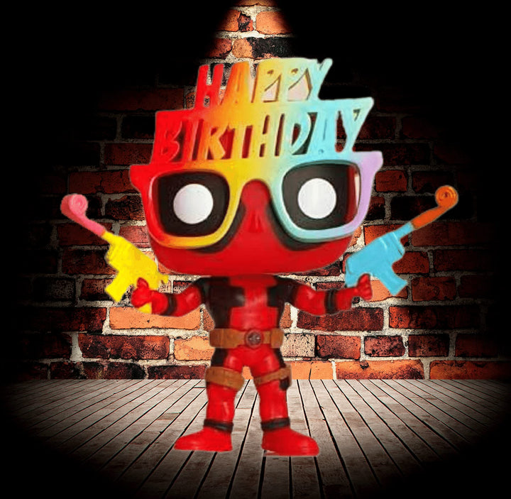 Marvel Deadpool Geburtstagsbrille Exklusiv Funko 54687 Pop! Vinyl