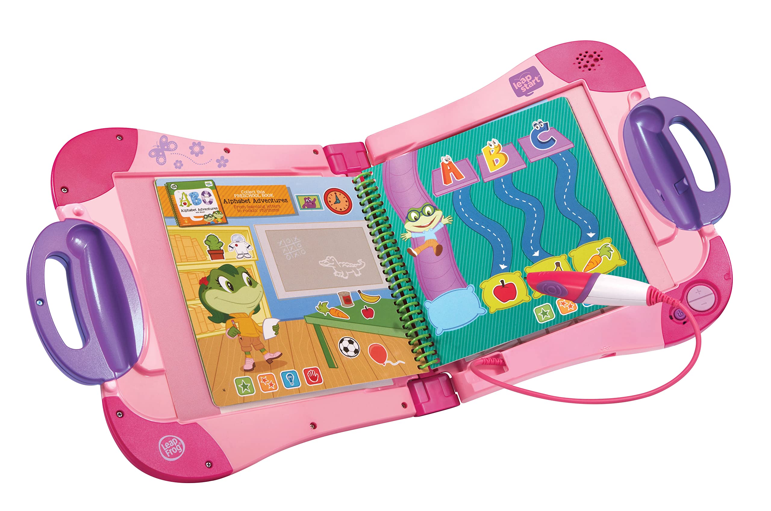 LeapFrog LeapStart Electronic Book - Interactive Learning for Ages 2-7 | Pink