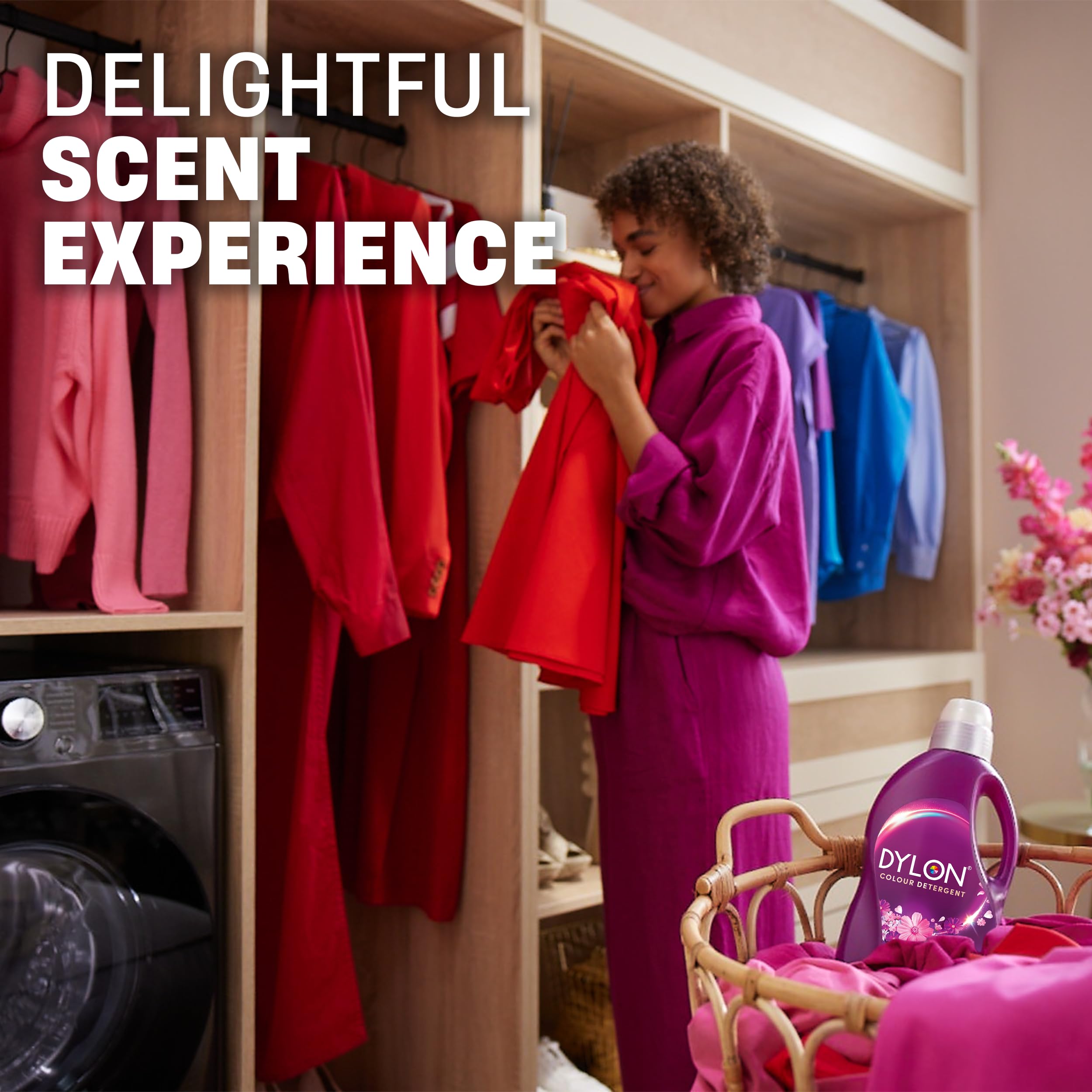 Dylon Blossom Colour Liquid Detergent - 30 Washes | 1.5L | Revitalises Colours & Renews Fibres 5