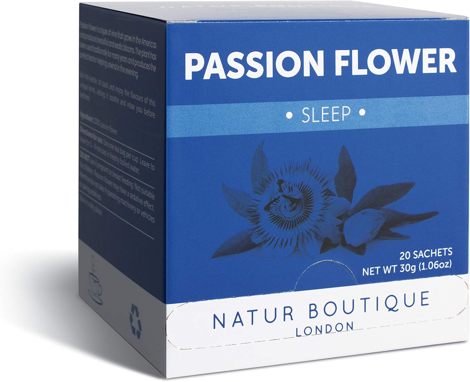 Natur Boutique Passion Flower Tea Sachets, 30 g, 20 Count 1