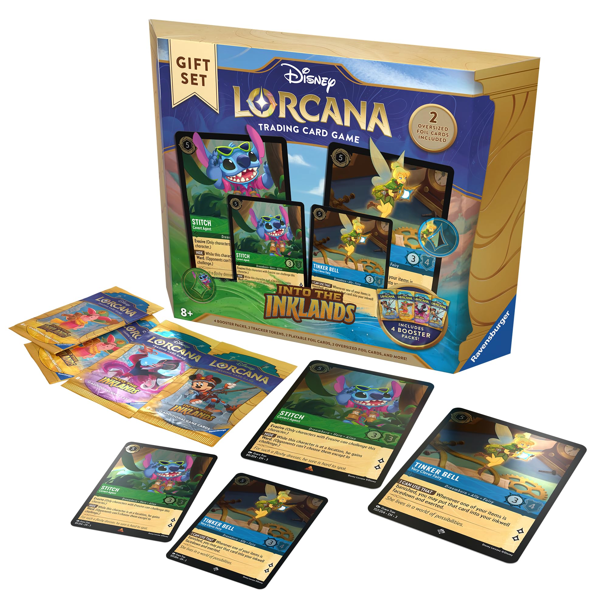 Ravensburger Disney Lorcana TCG: Into The Inklands Gift Set | Collectable Card Game | Ages 8+
