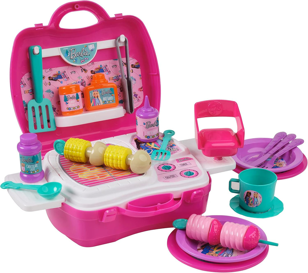 Sinco Creations Barbie Glamping & BBQ Playset Travel Case (BRB202127)